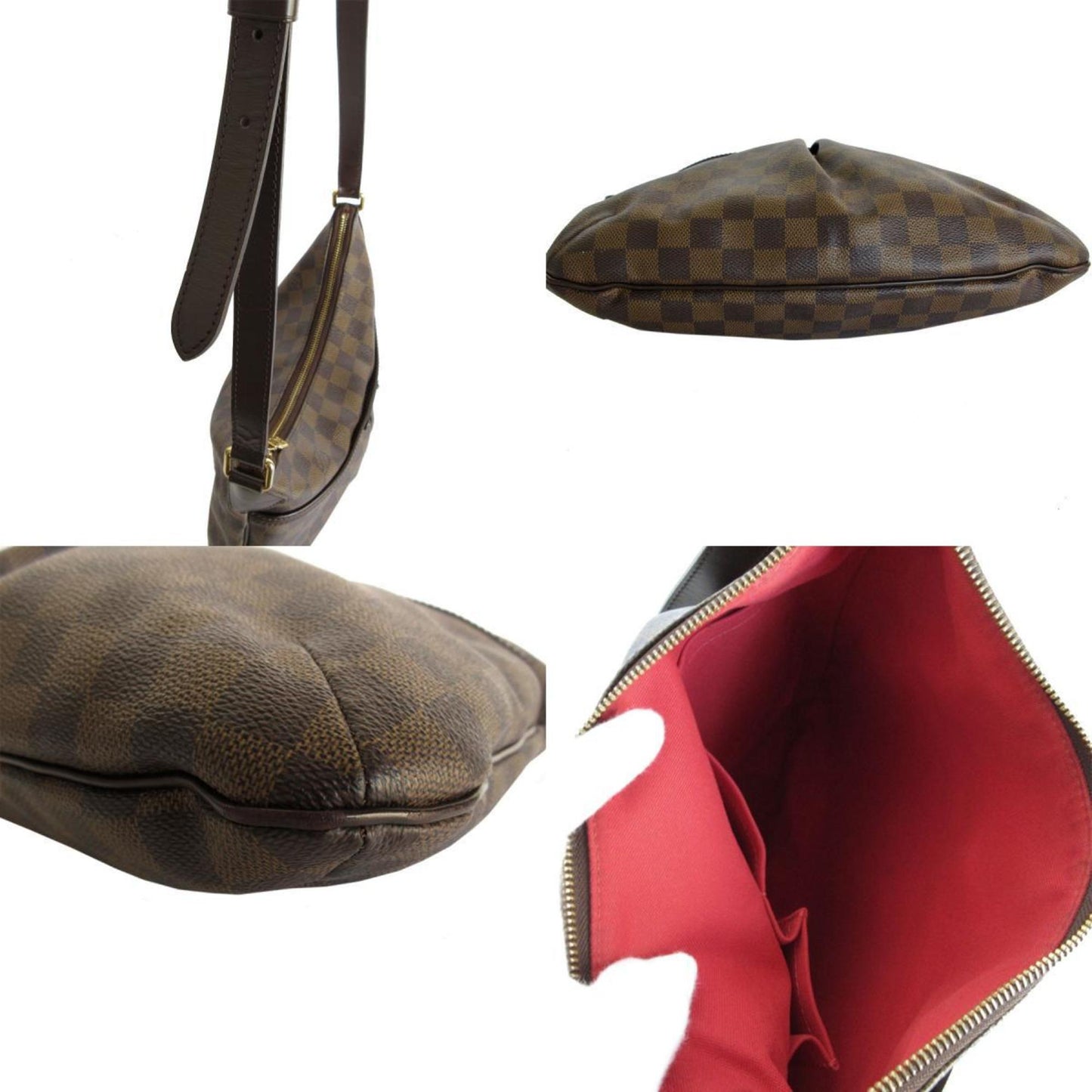 Louis Vuitton Damier Brown Damier Canvas Shoulder Bag