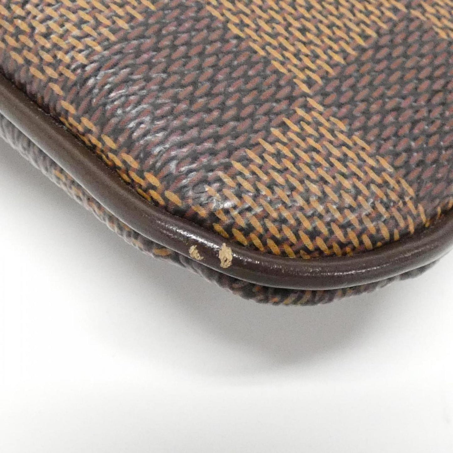 Louis Vuitton Ebene Coated Canvas Pochette Shoulder Bag