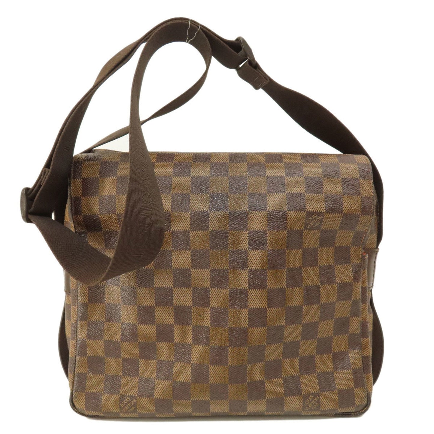 Louis Vuitton Damier Brown Damier Canvas Ebene Damier Canvas Shoulder Bag