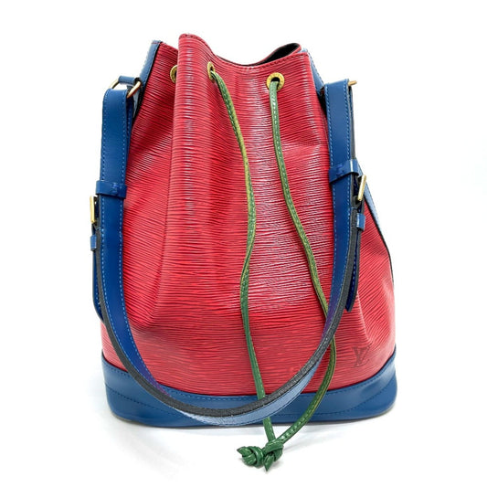 Louis Vuitton Red Leather Shoulder Bag ()