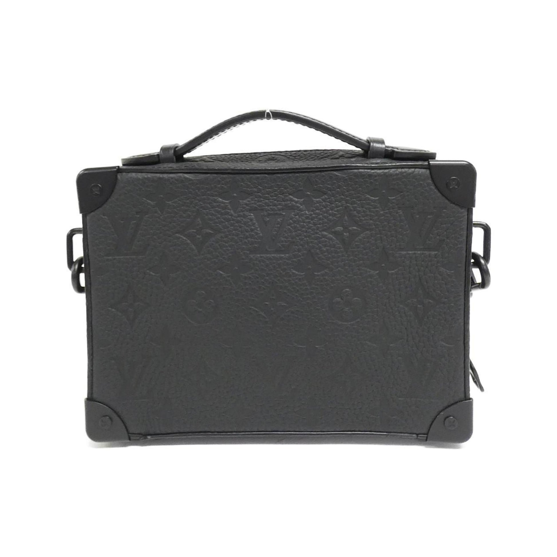 Louis Vuitton Taurillon Black Leather Shoulder Bag ()