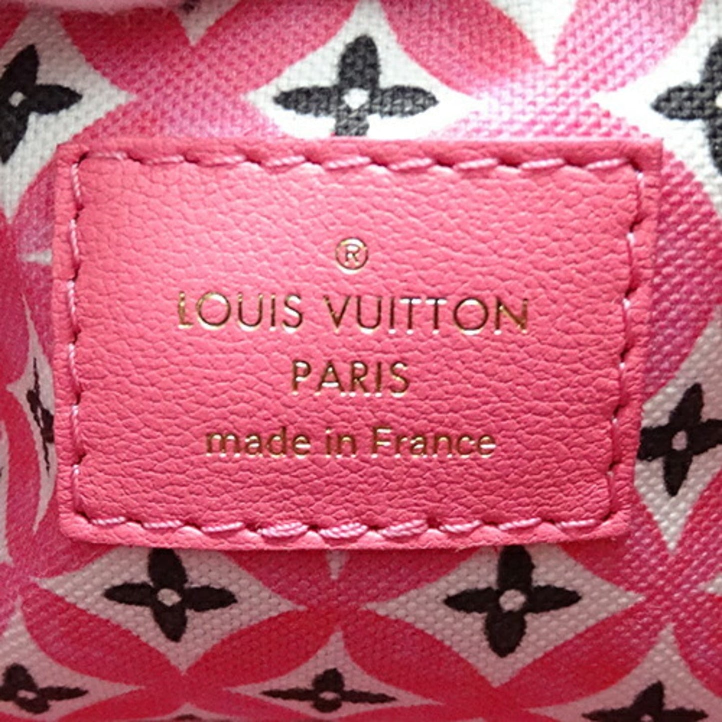 Louis Vuitton Monogram Pink White Monogram Handbag Shoulder Bag