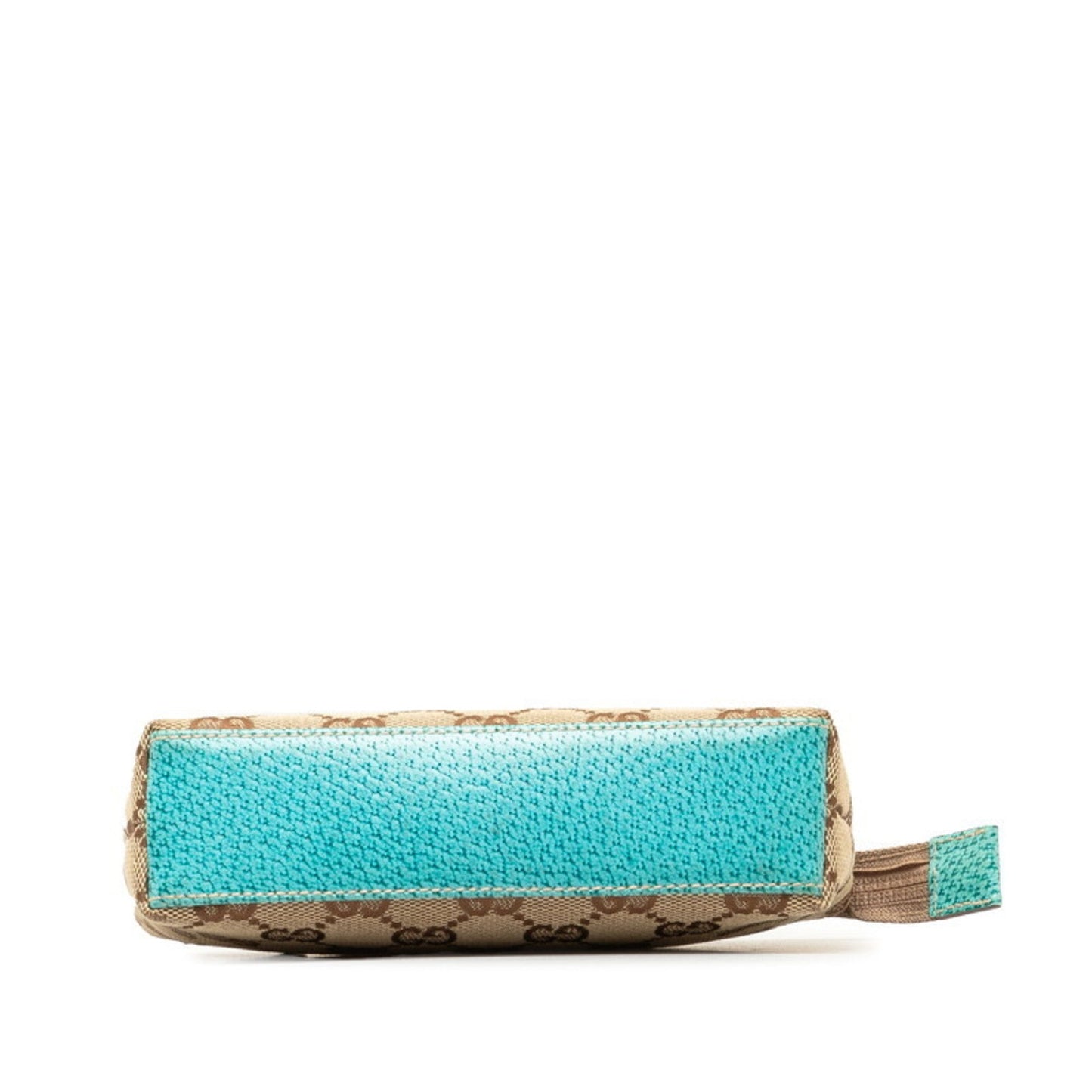 Gucci Gg Canvas Beige Blue Gg Canvas Pouch
