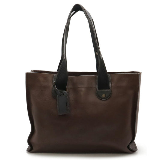 Louis Vuitton Coffee Dark Brown Utah Leather Leather Shoulder Bag Tote Bag ()