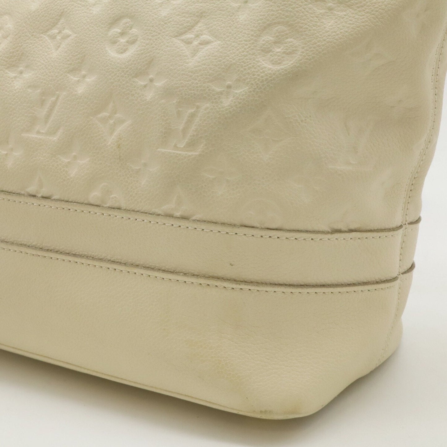 Louis Vuitton Neige Monogram Empreinte Leather Pouch Shoulder Bag Tote Bag