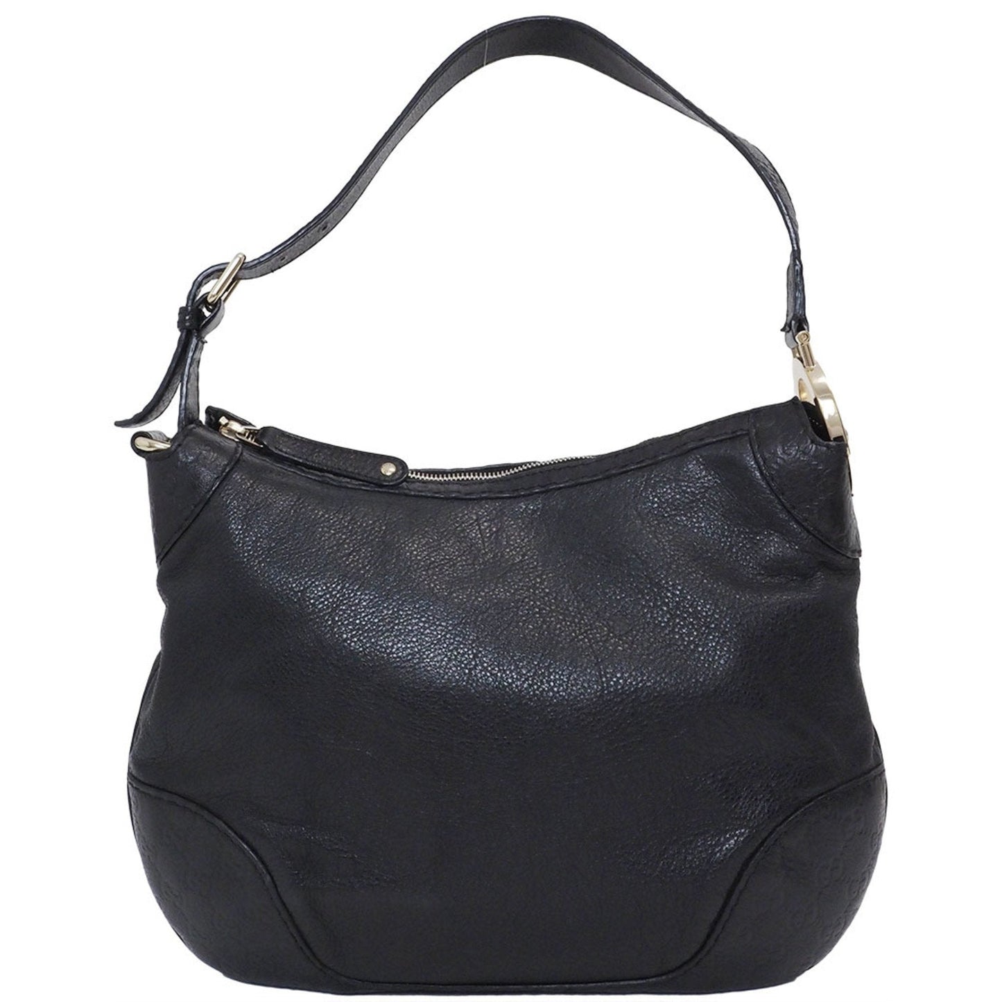 Gucci Black Leather Shoulder Bag ()