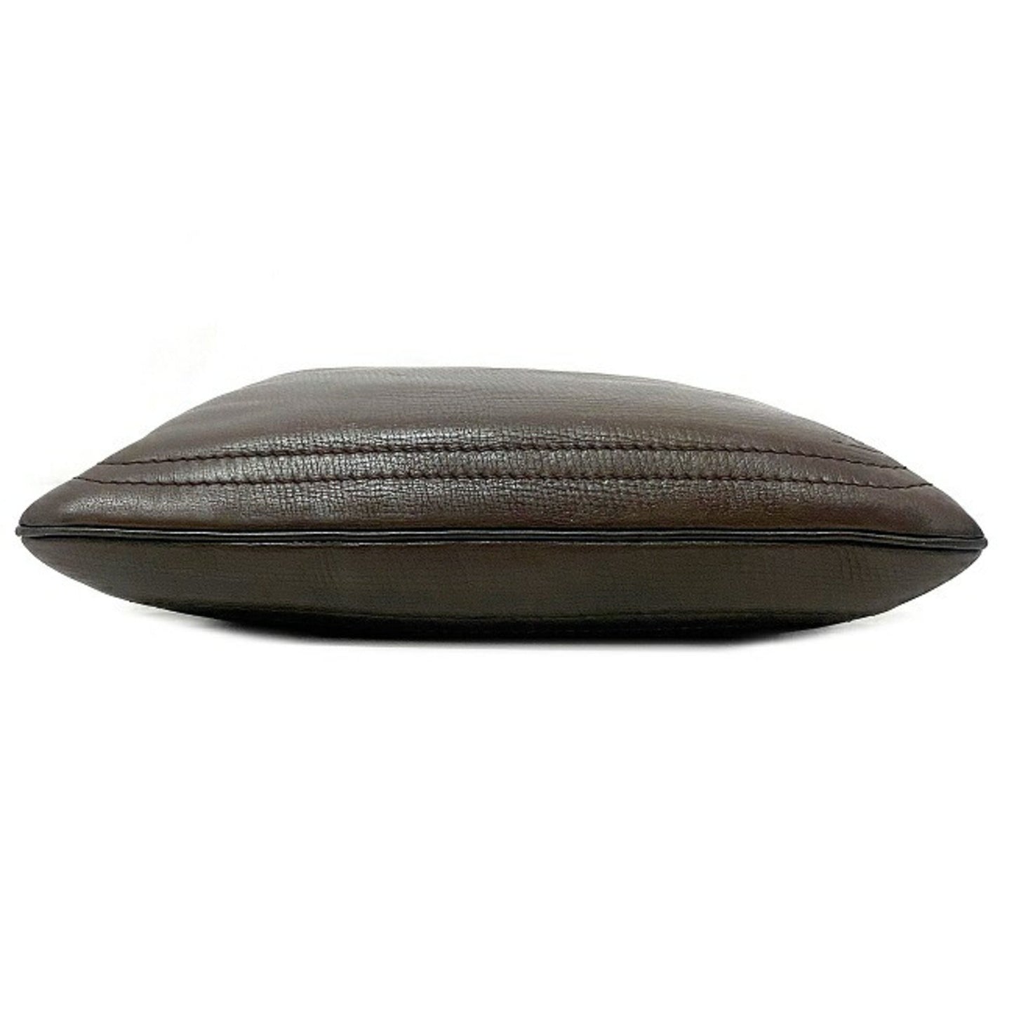 Louis Vuitton Utah Brown Coffee Leather Shoulder Bag