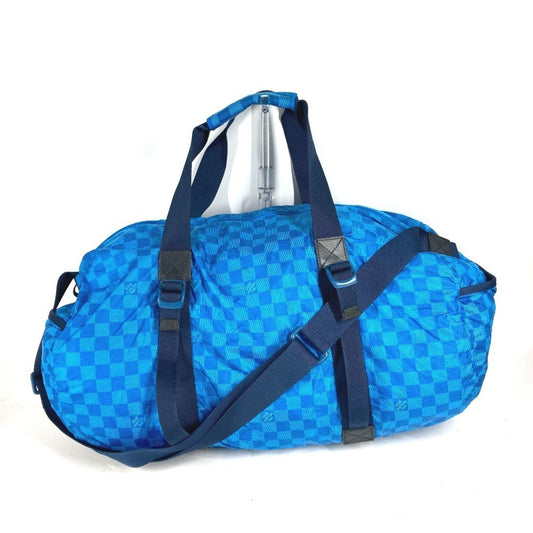 Louis Vuitton Blue Nylon Boston Bag Shoulder Bag ()