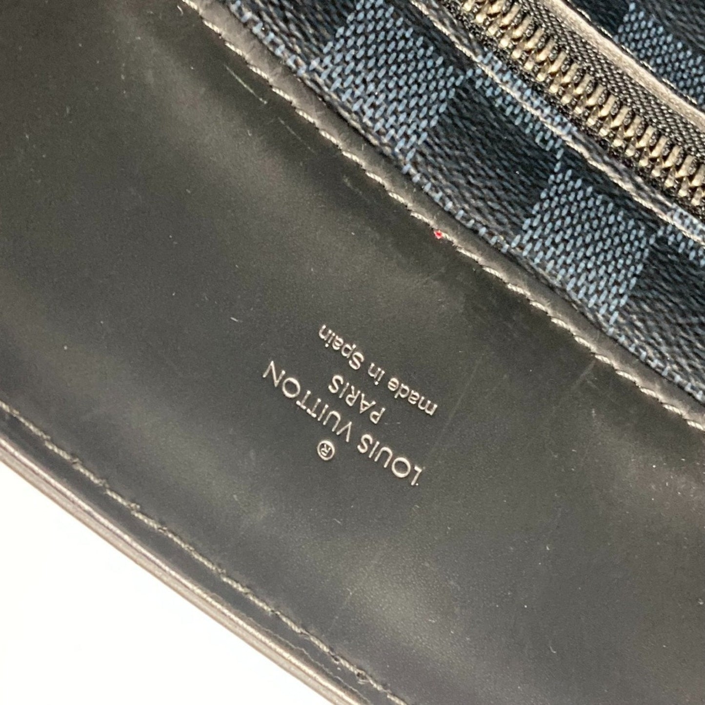 Louis Vuitton Navy Damier Canvas Shoulder Bag Tote Bag