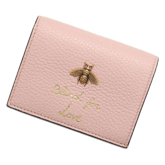 Gucci Pink Leather Wallet (Bi-Fold) ()