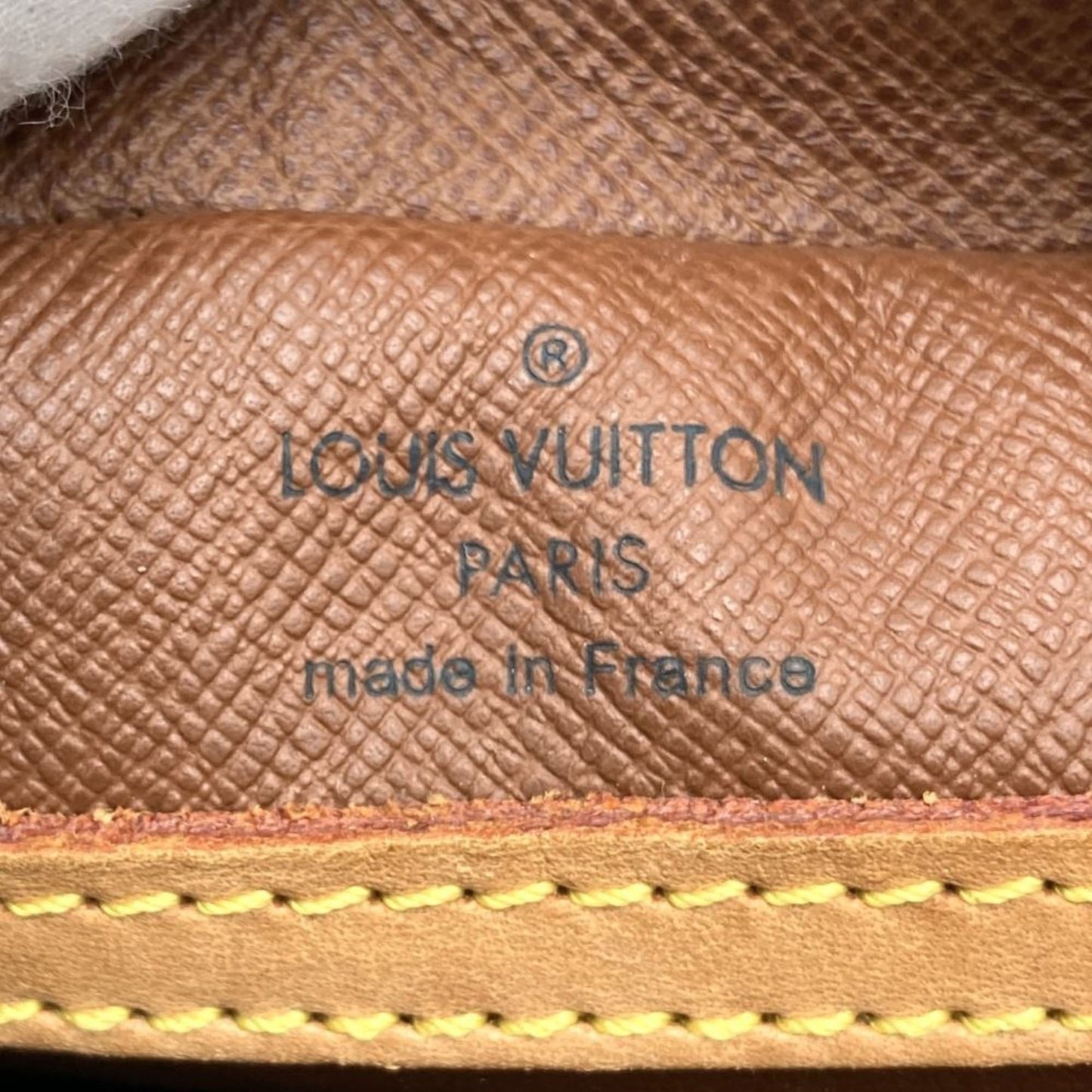 Louis Vuitton Brown Monogram Canvas Shoulder Bag