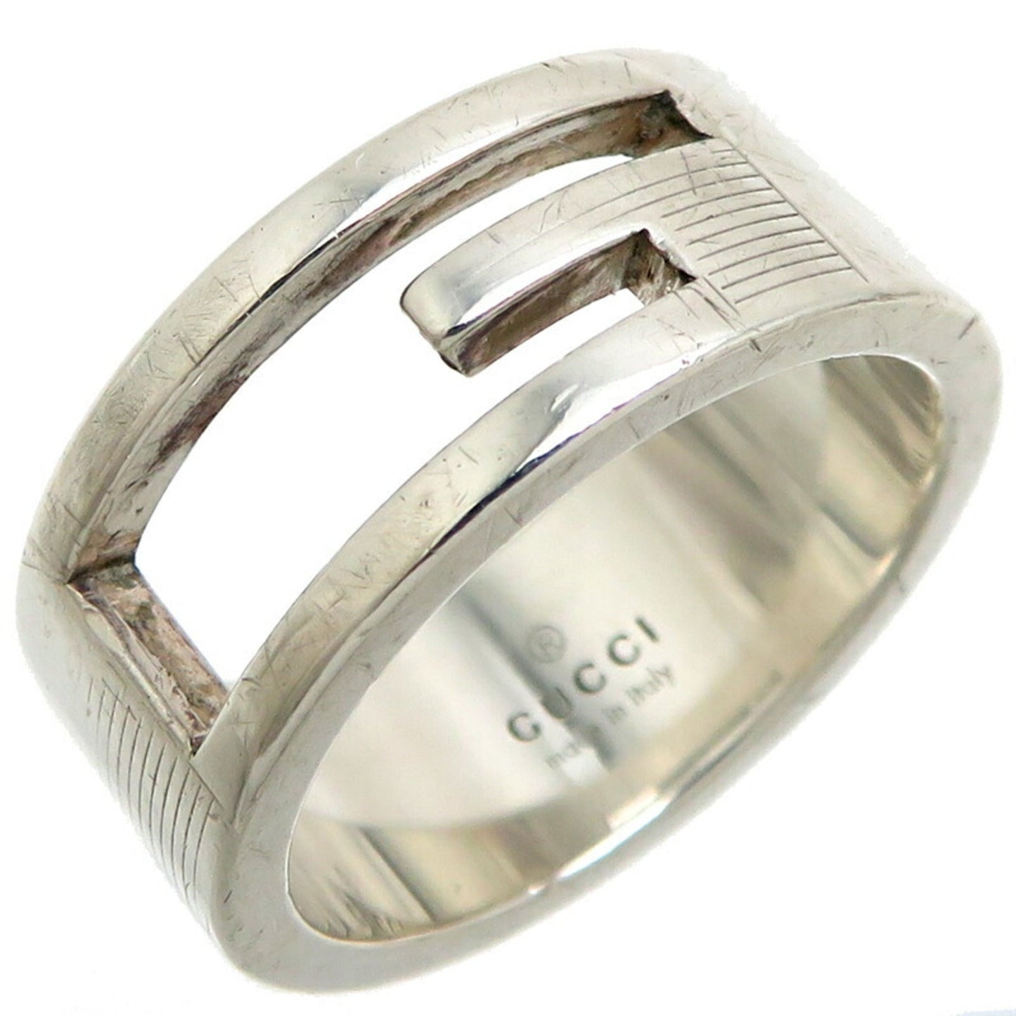 Gucci Silver Silver 925 Band Ring ()