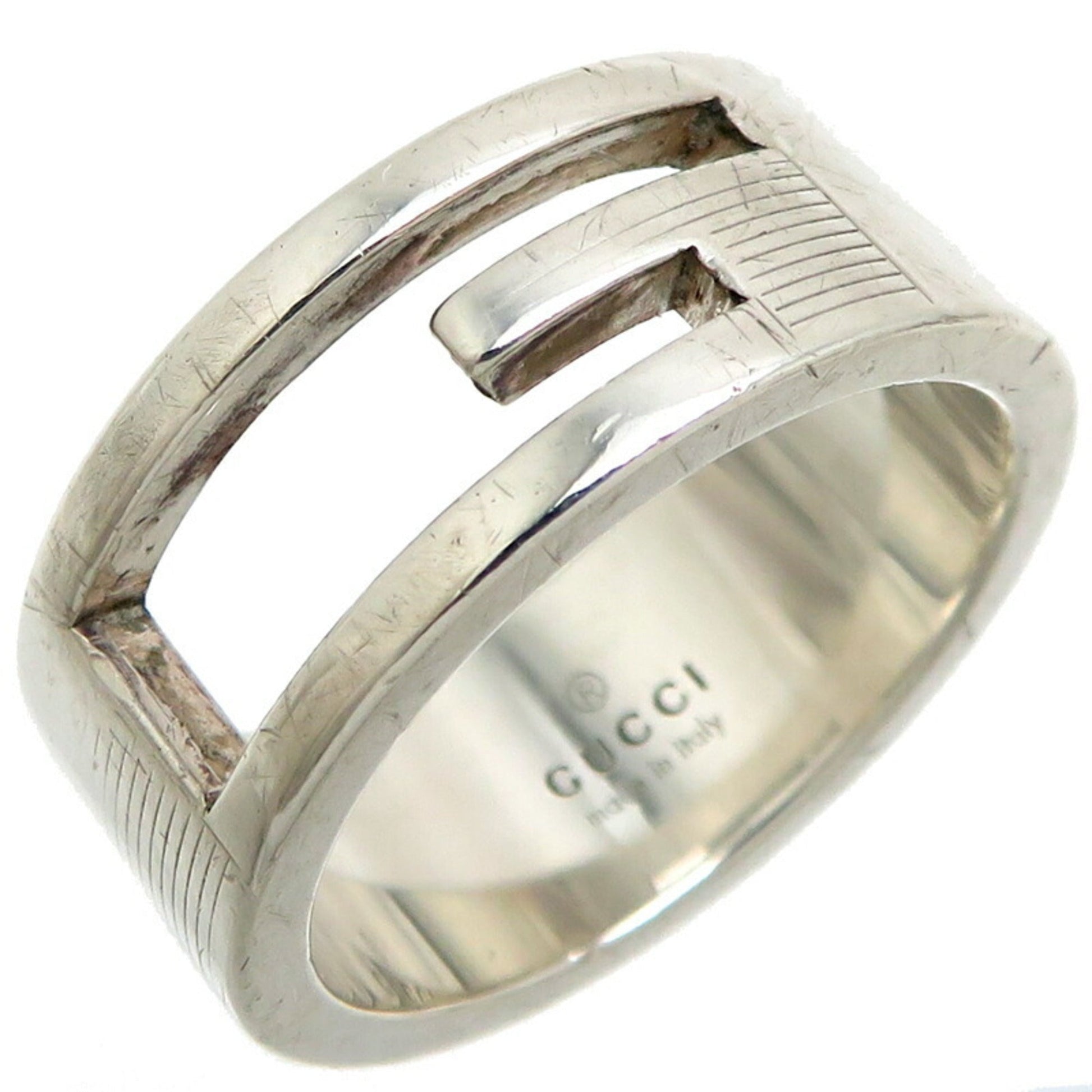 Gucci Silver Silver 925 Band Ring ()
