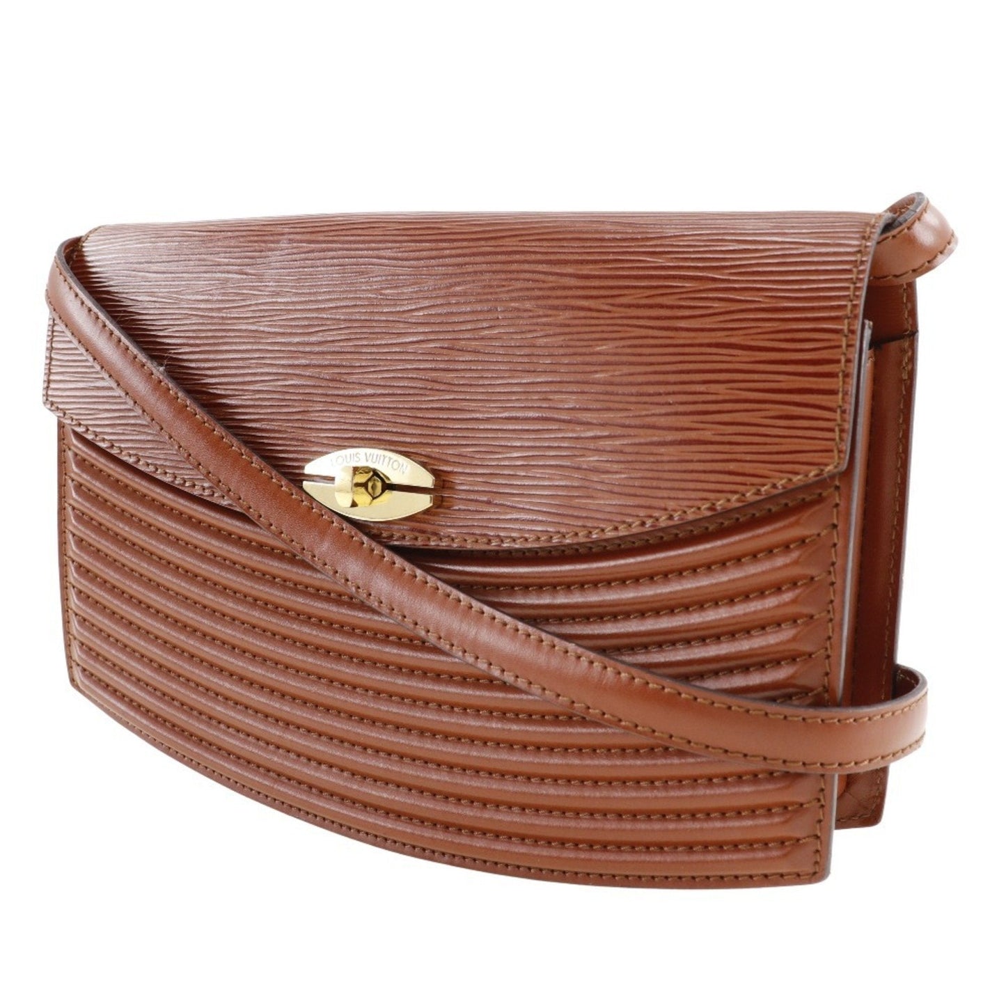 Louis Vuitton Brown Epi Leather Shoulder Bag