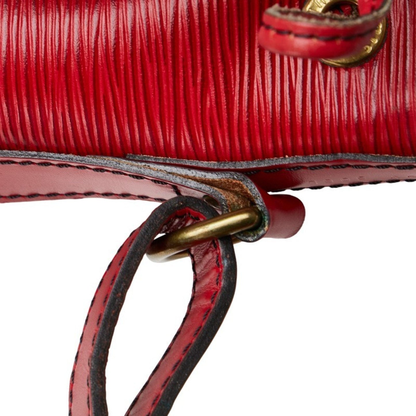 Louis Vuitton Castilian Red Leather Shoulder Bag