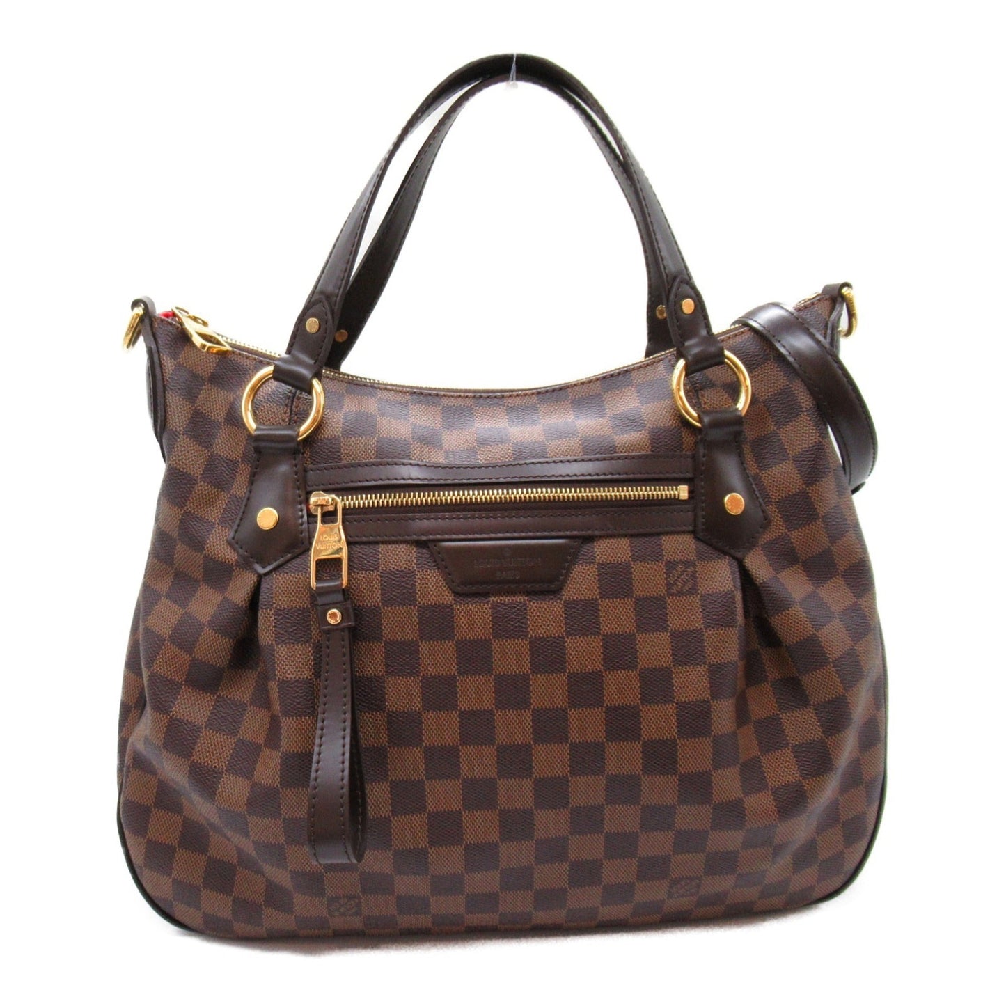 Louis Vuitton Damier Brown Damier Canvas Coated Canvas Pvc Handbag Shoulder Bag