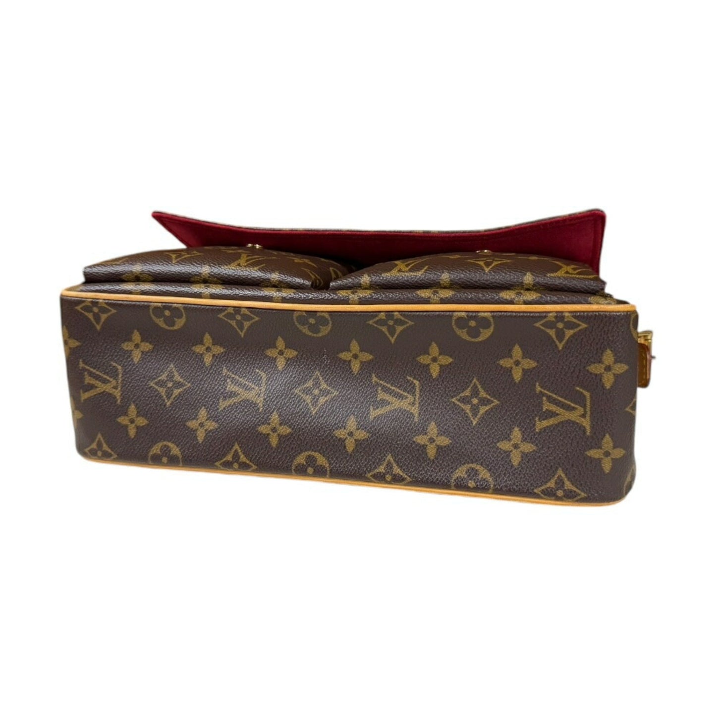 Louis Vuitton Brown Monogram Canvas Shoulder Bag