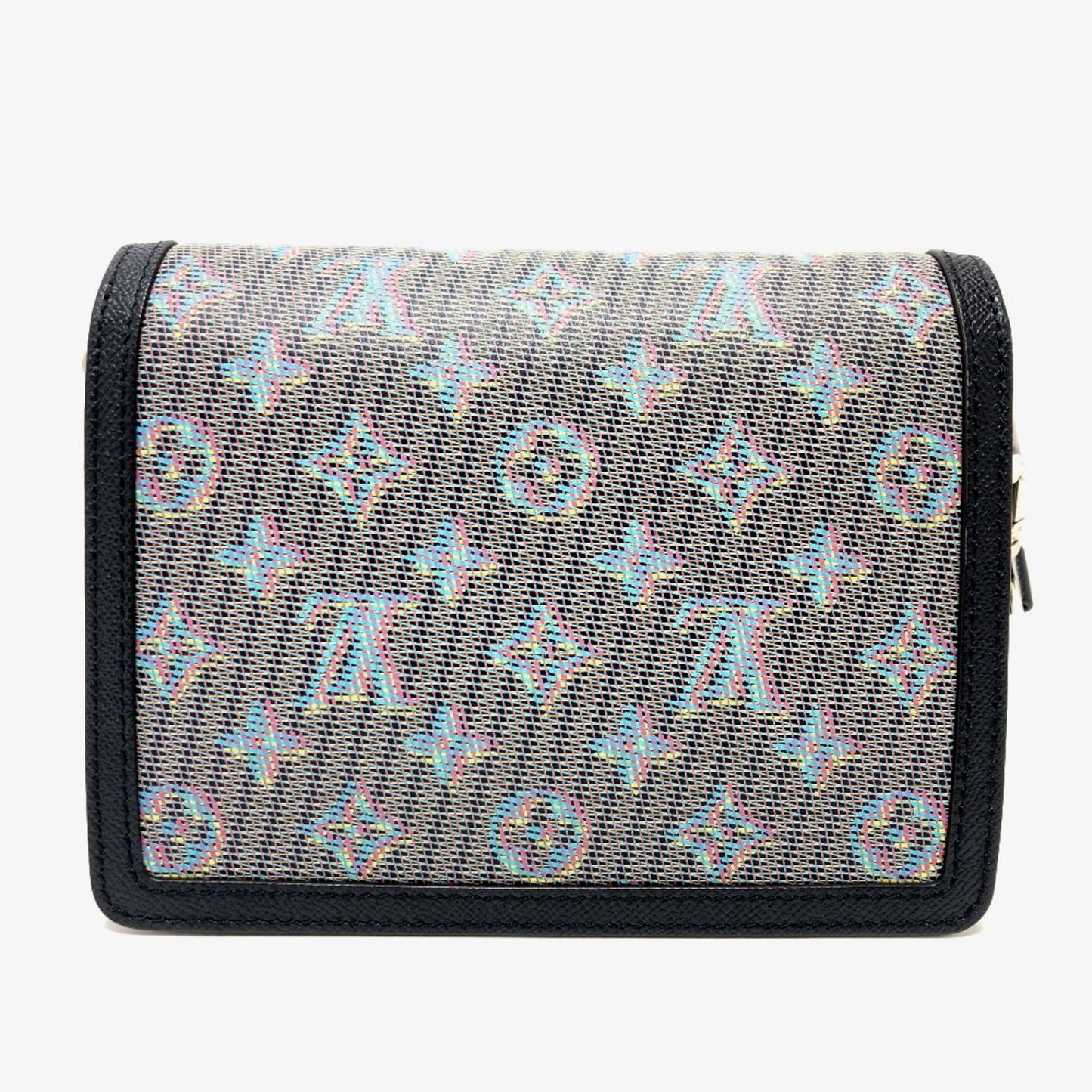 Louis Vuitton Blue Leather Shoulder Bag