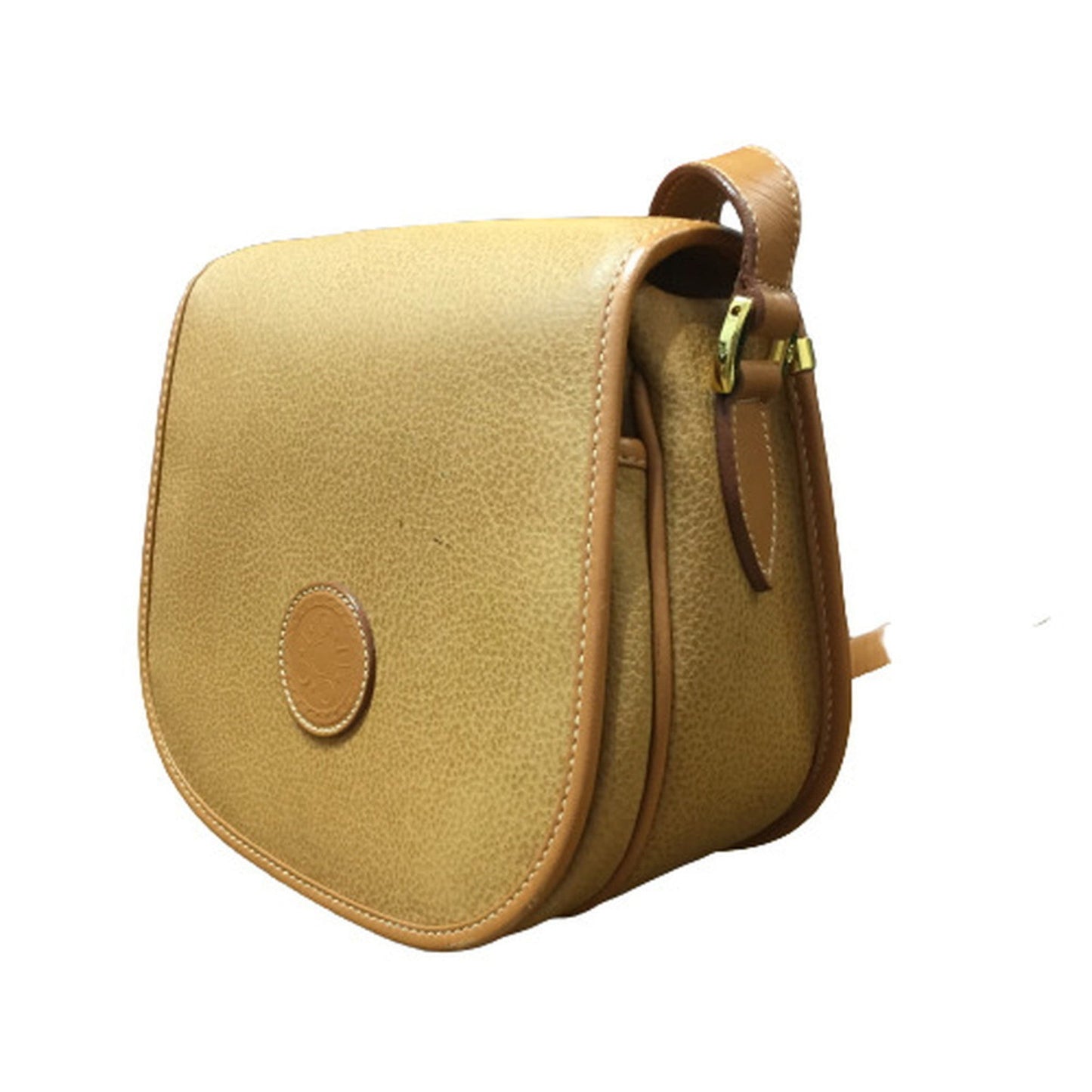 Gucci Camel Leather Shoulder Bag