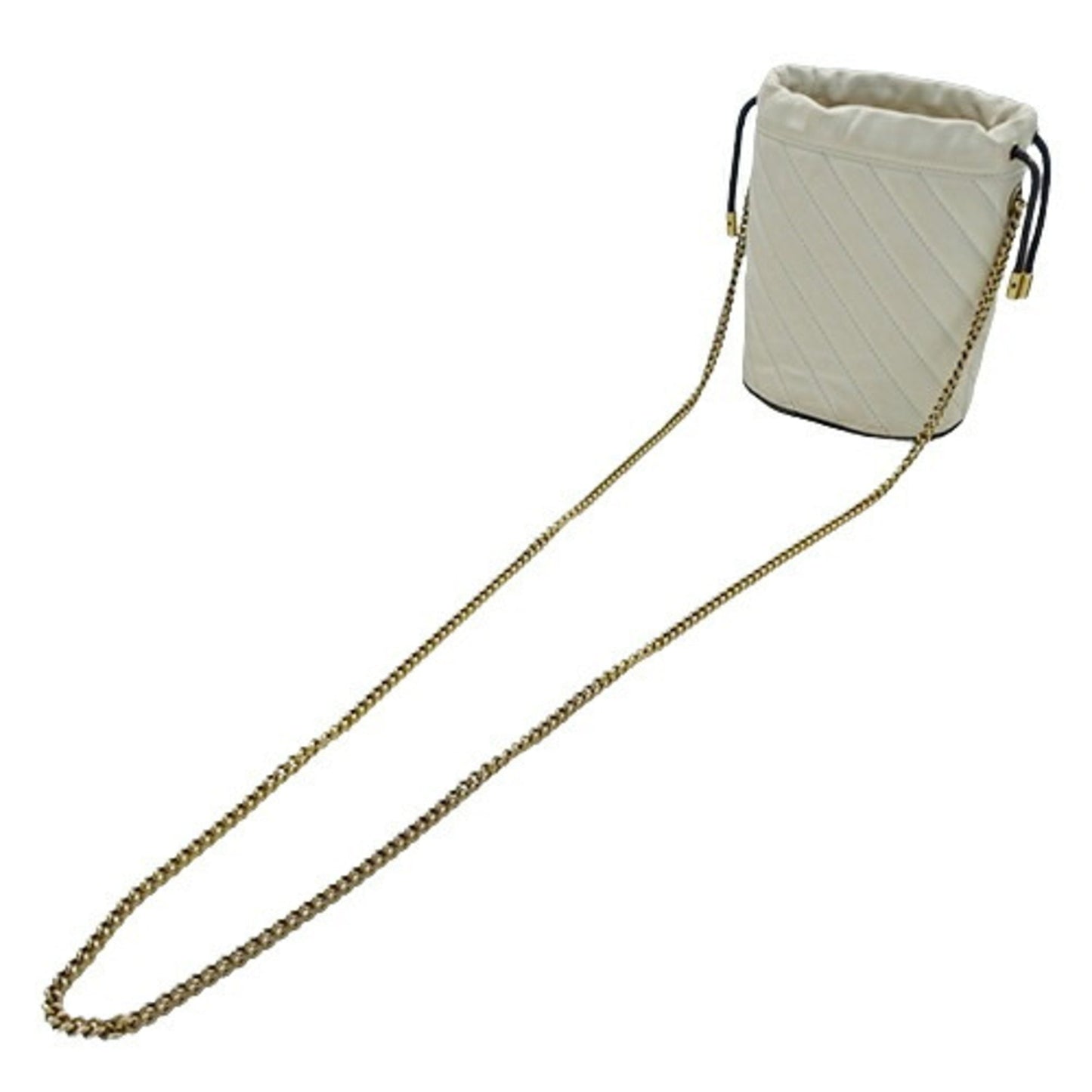 Gucci Gg Marmont White Leather Shoulder Bag