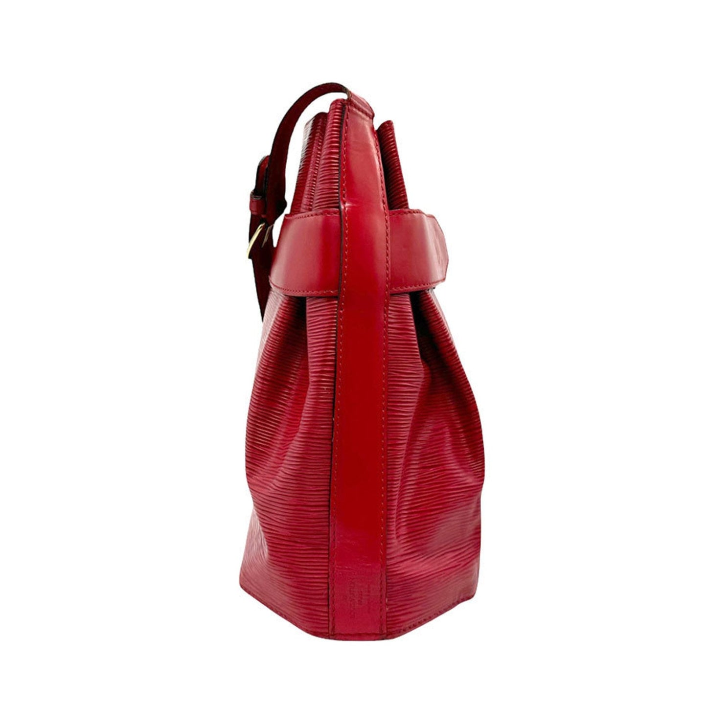 Louis Vuitton Red Color Epi Leather Shoulder Bag