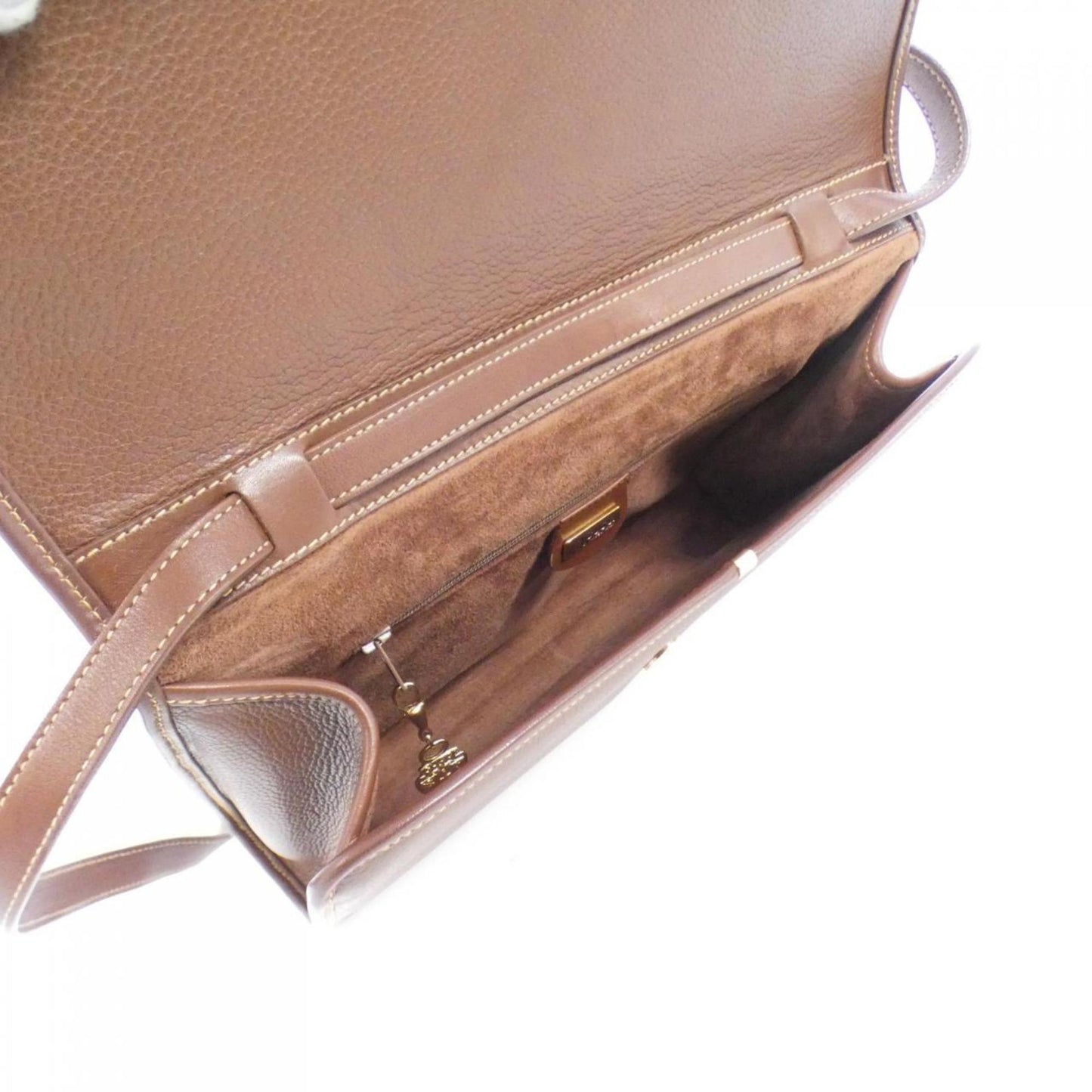 Gucci Brown Leather Shoulder Bag