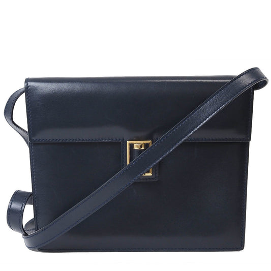 Gucci Navy Leather Shoulder Bag ()