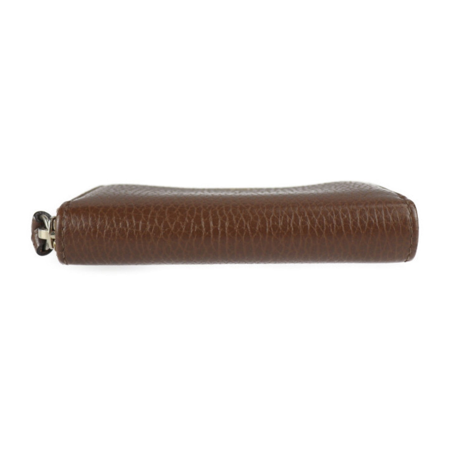 Gucci Gucci Swing Brown Leather Coin Purse/Coin Case