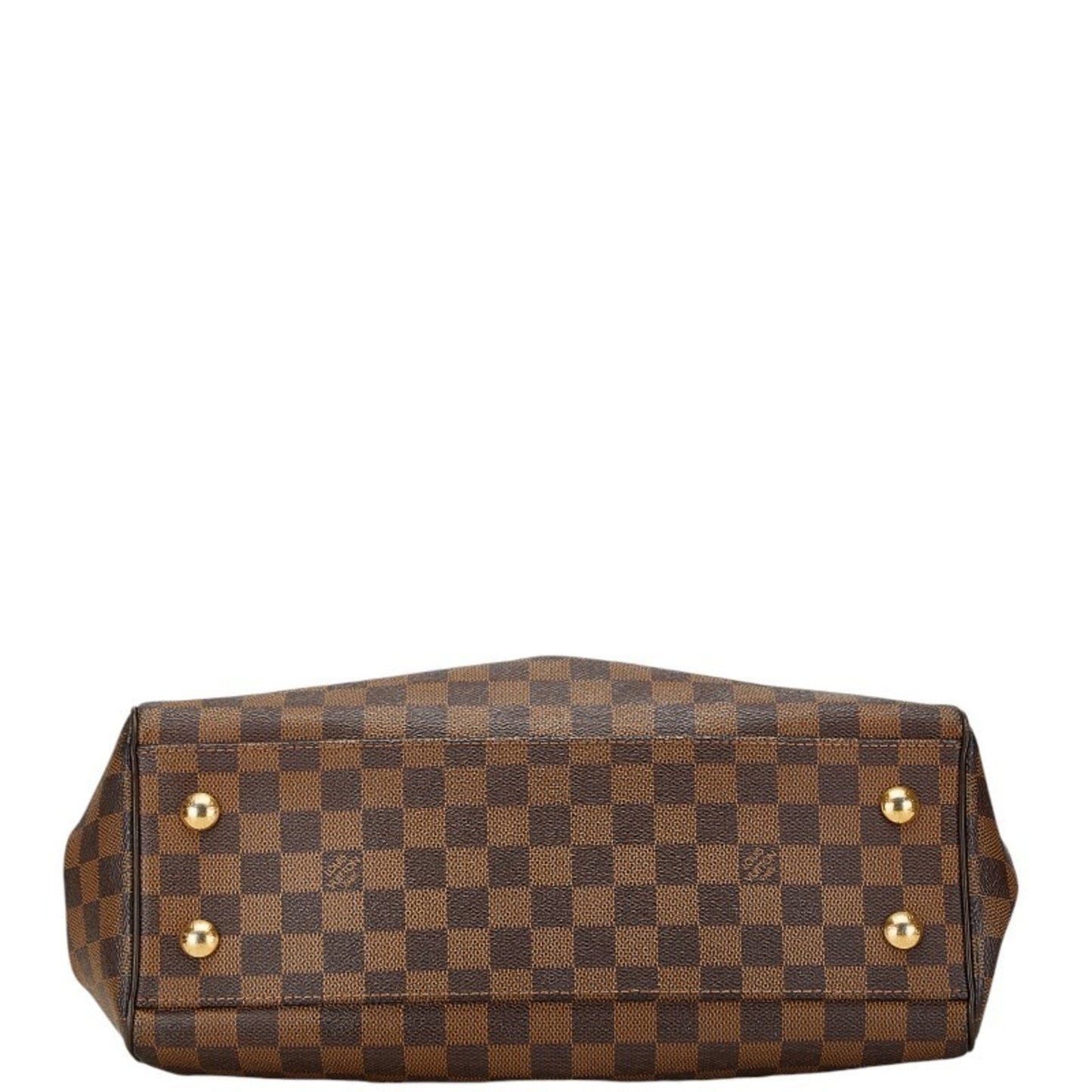 Louis Vuitton Brown Pvc Leather Handbag Shoulder Bag