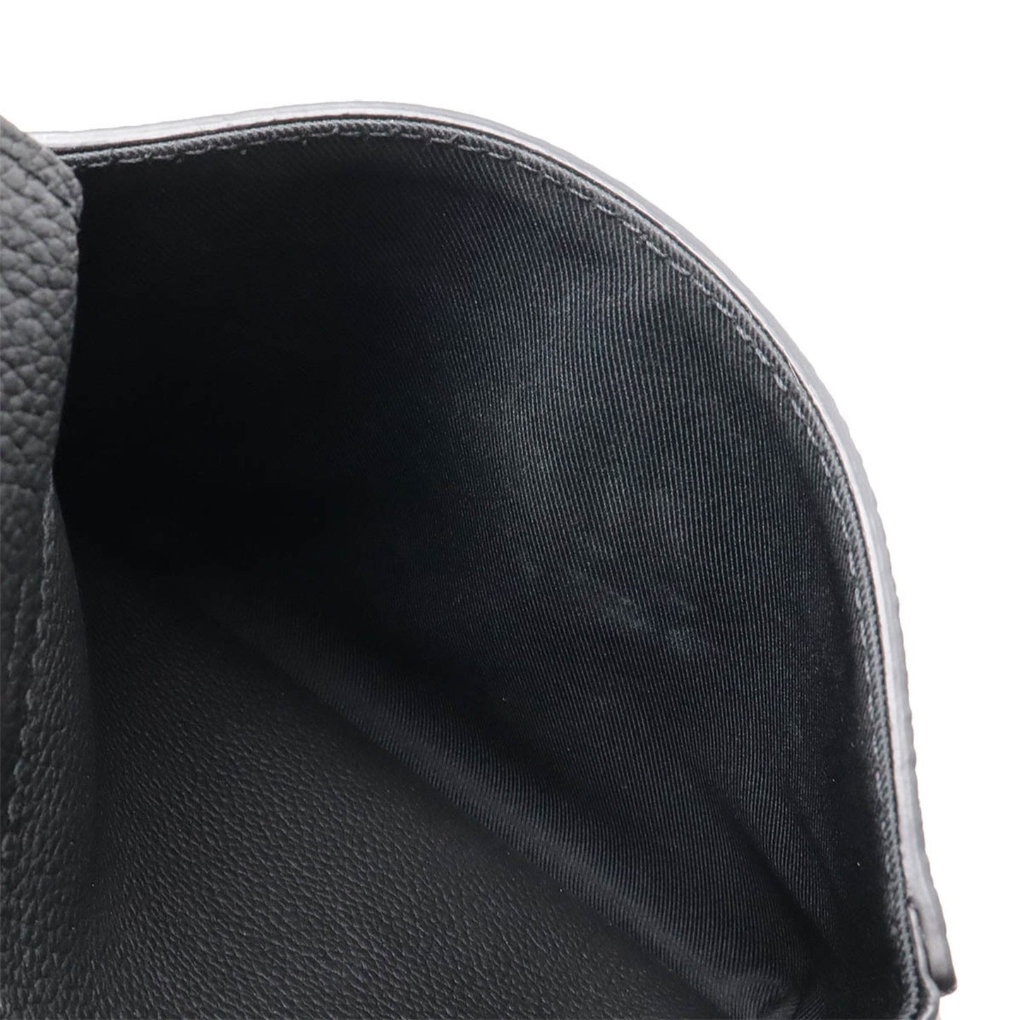 Louis Vuitton Black Noir Leather Shoulder Bag Sling Bag