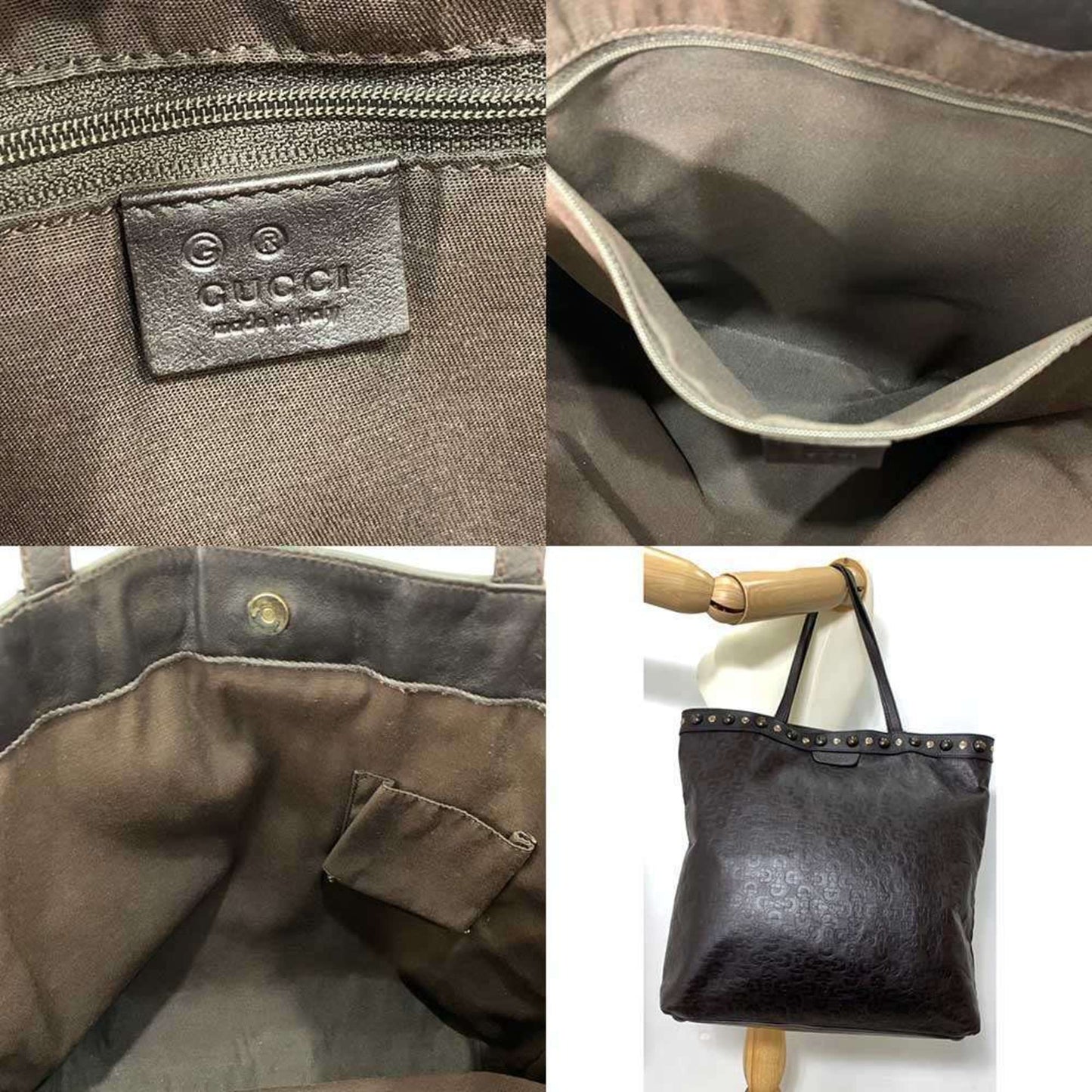 Gucci Brown Leather Handbag