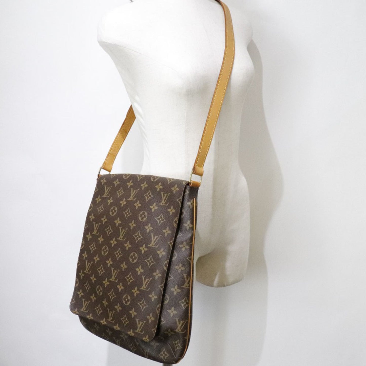 Louis Vuitton Brown Monogram Shoulder Bag