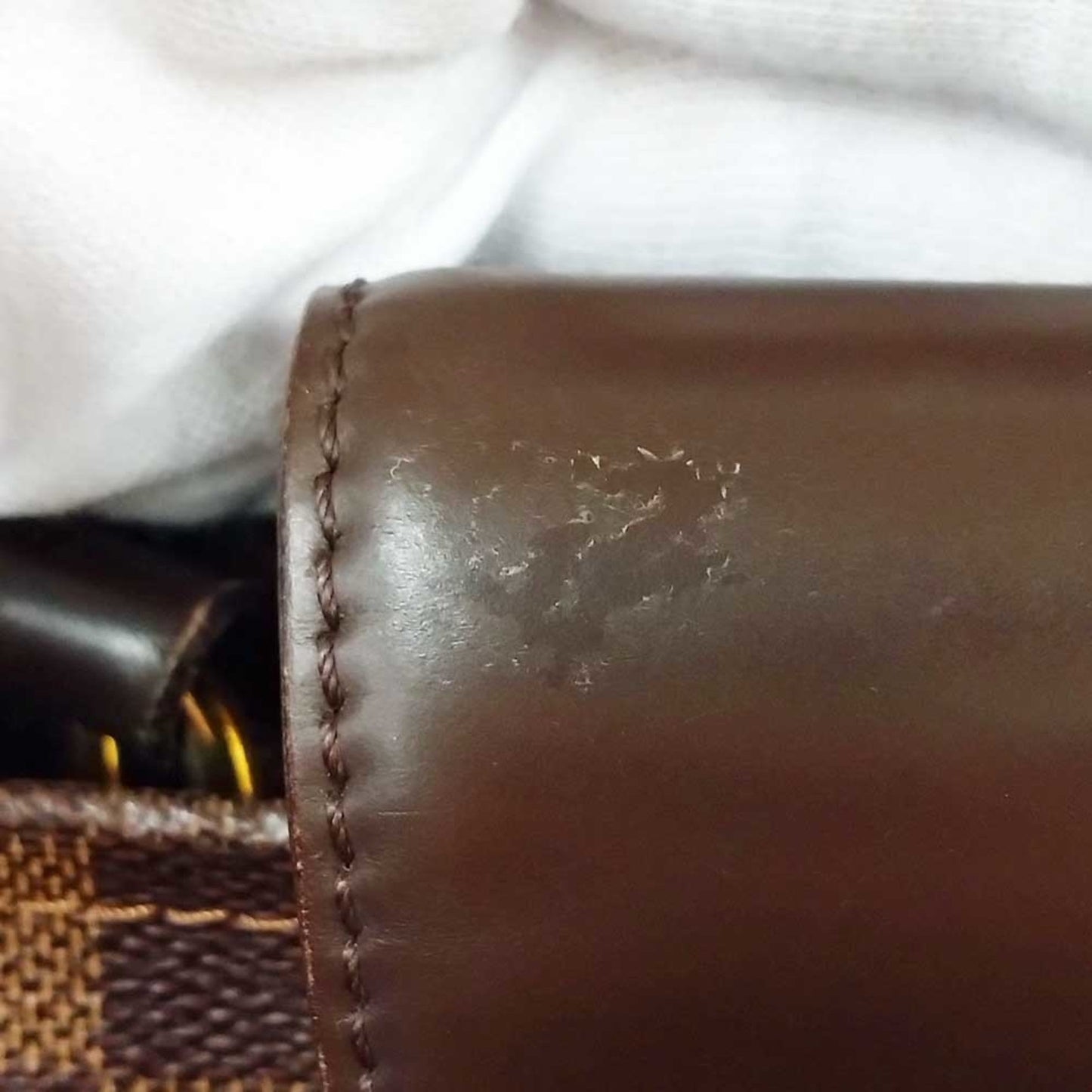 Louis Vuitton Brown Damier Canvas Handbag Shoulder Bag