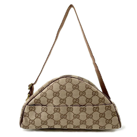 Gucci Gg Canvas Brown Gg Canvas Shoulder Bag ()