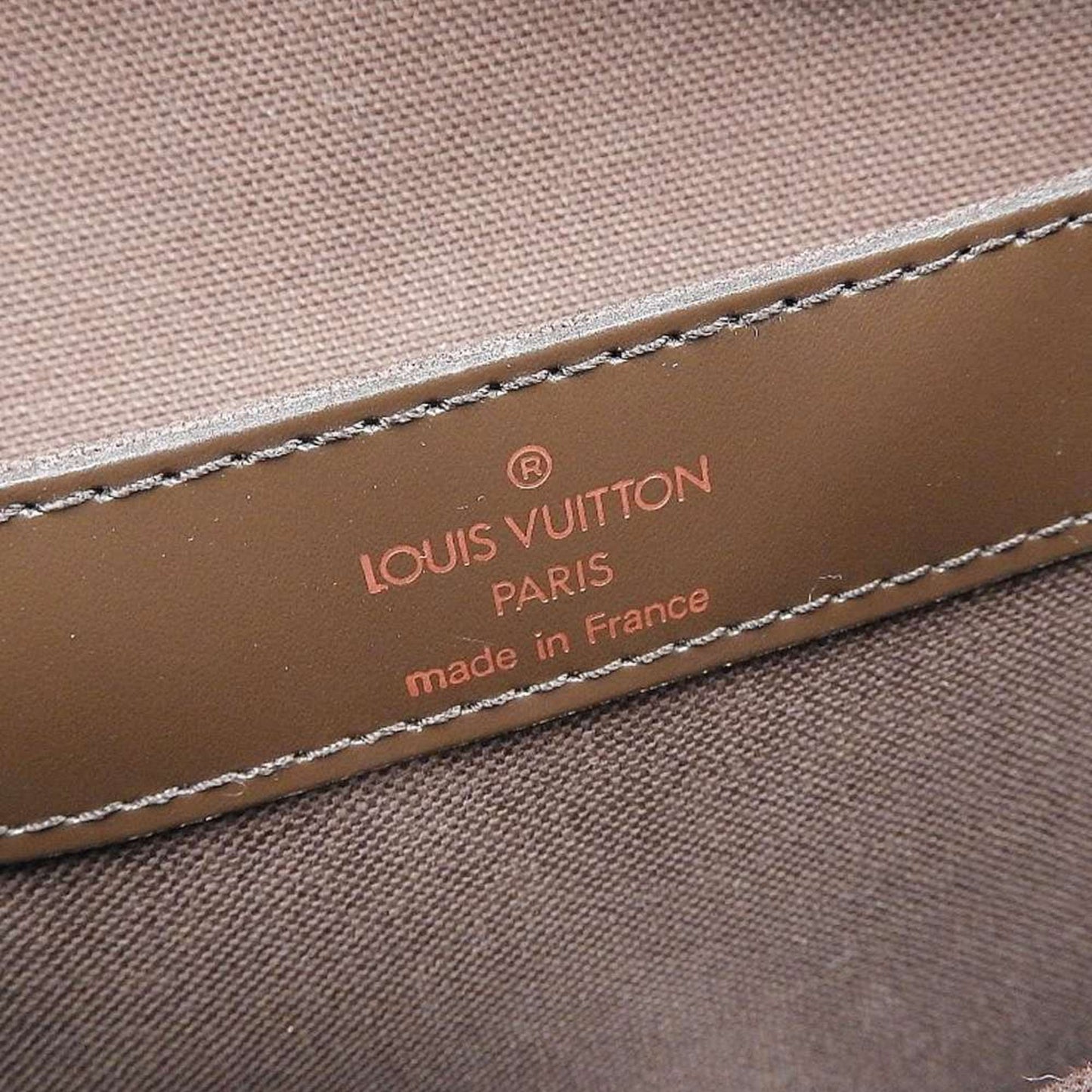 Louis Vuitton Damier Canvas Ebene Damier Canvas Shoulder Bag