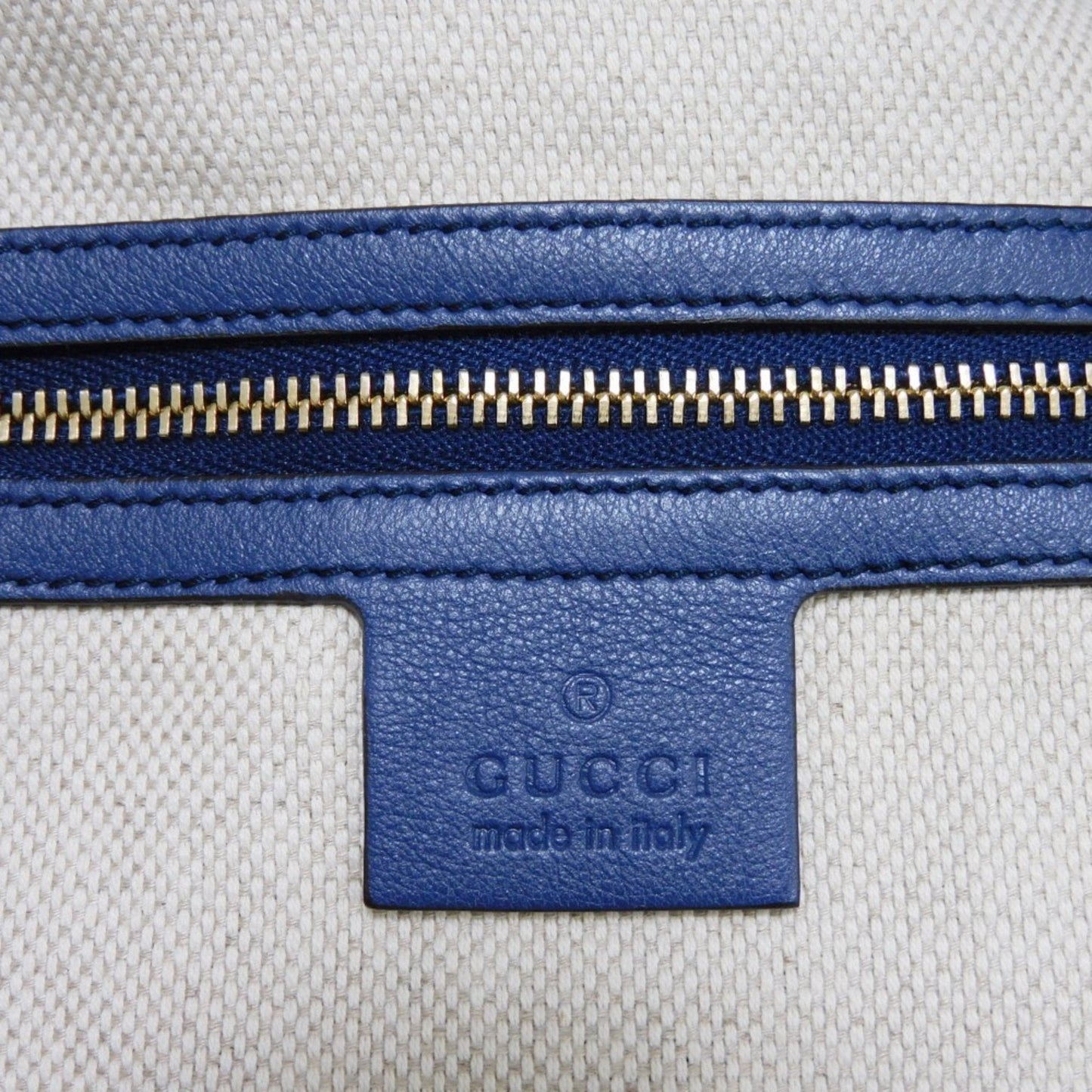 Gucci Soho Navy Patent Leather Shoulder Bag