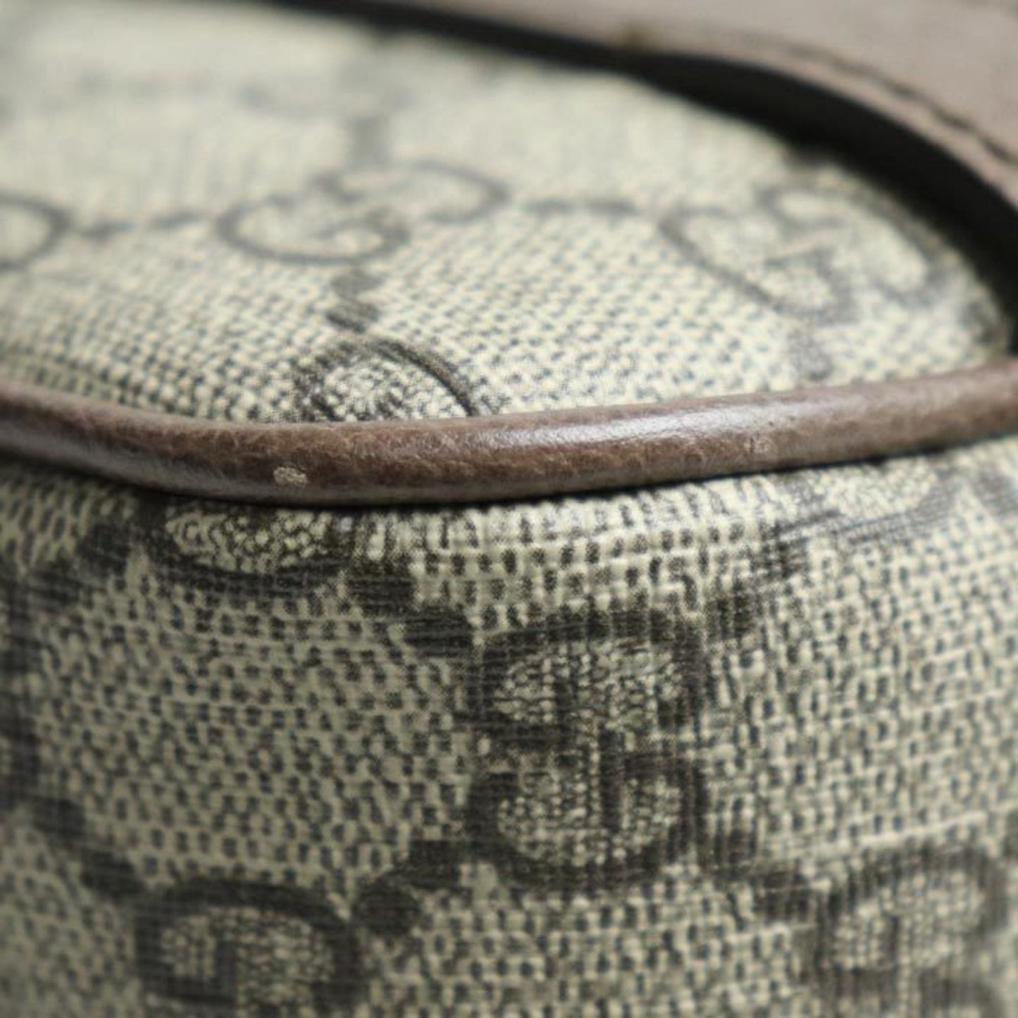 Gucci Brown Gg Supreme Shoulder Bag