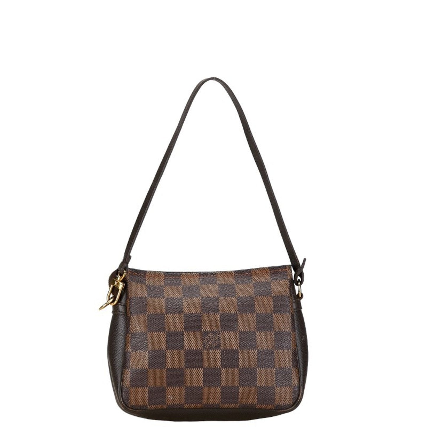 Louis Vuitton Brown Pvc Leather Shoulder Bag