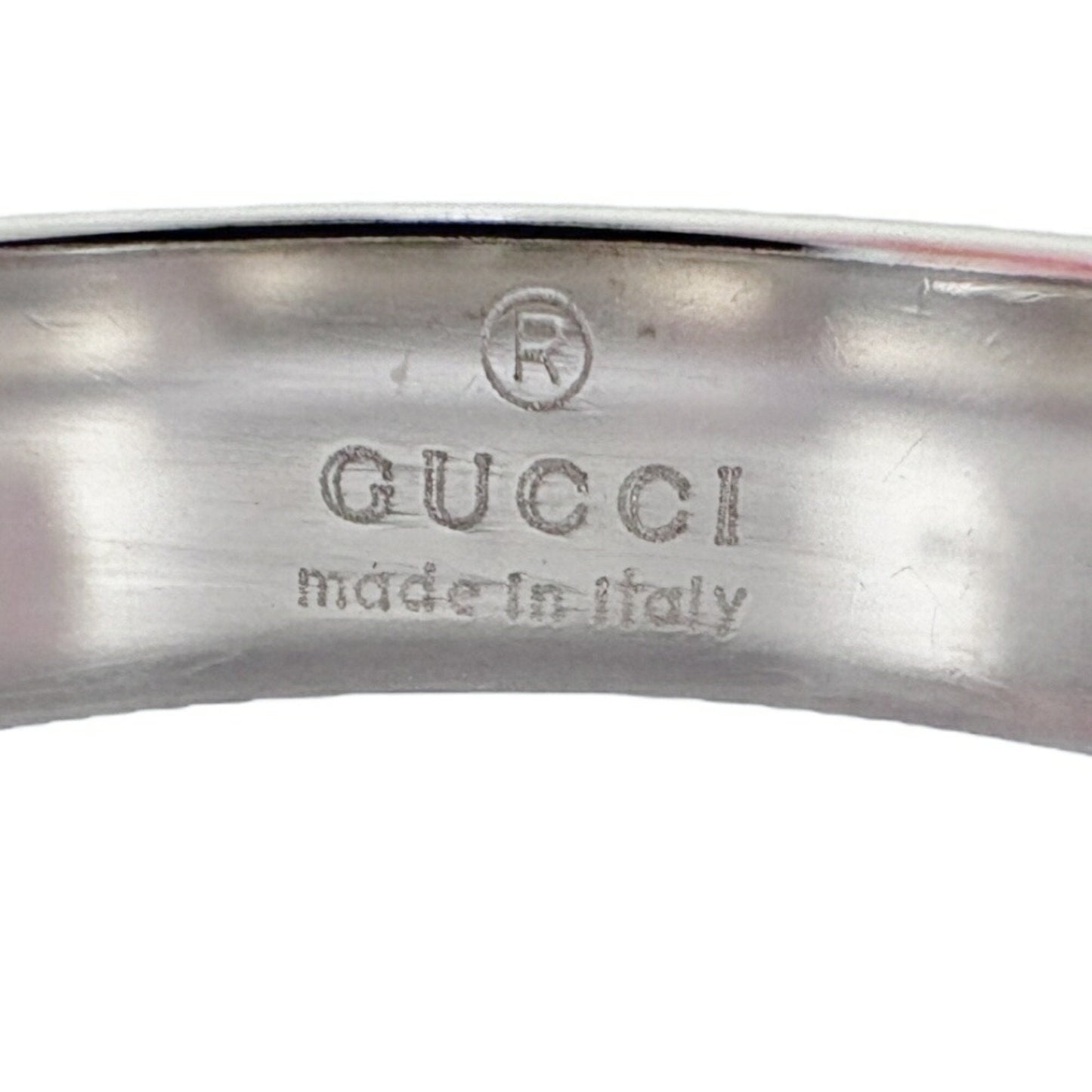 Gucci White Gold White Gold (18K) Band Ring
