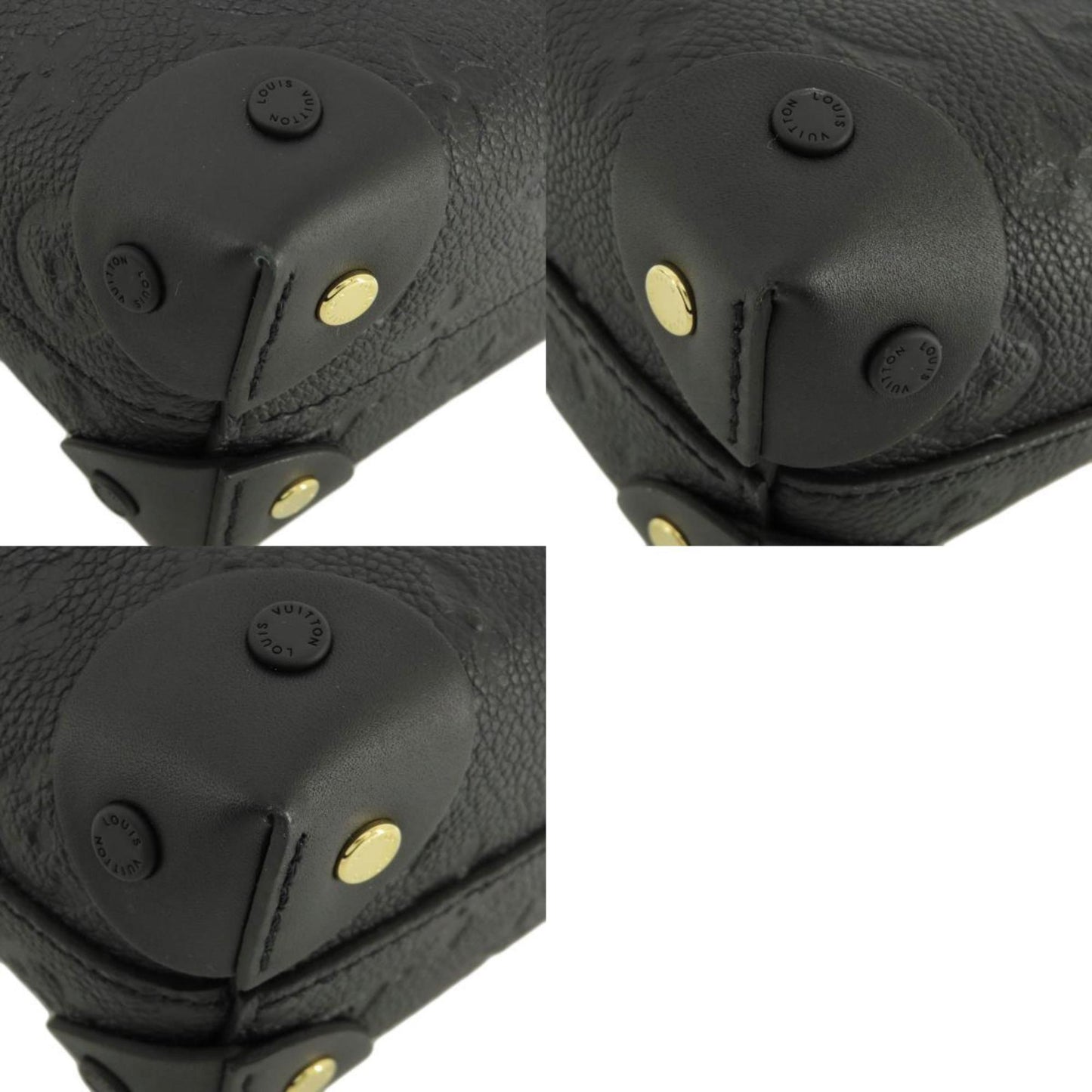 Louis Vuitton Black Monogram Empreinte Shoulder Bag