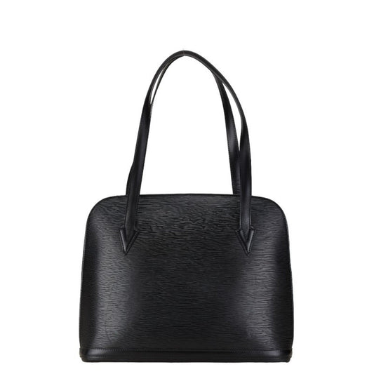 Louis Vuitton Epi Black Noir Leather Shoulder Bag Tote Bag ()