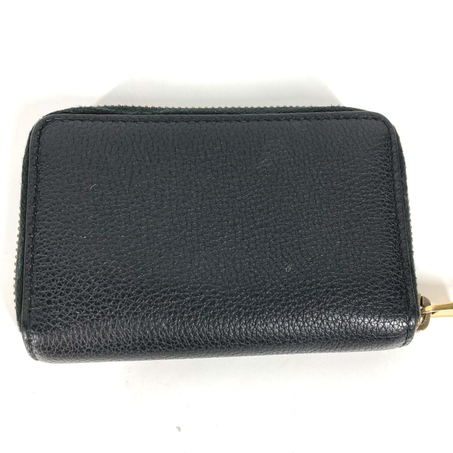 Gucci Black Leather Coin Purse/Coin Case