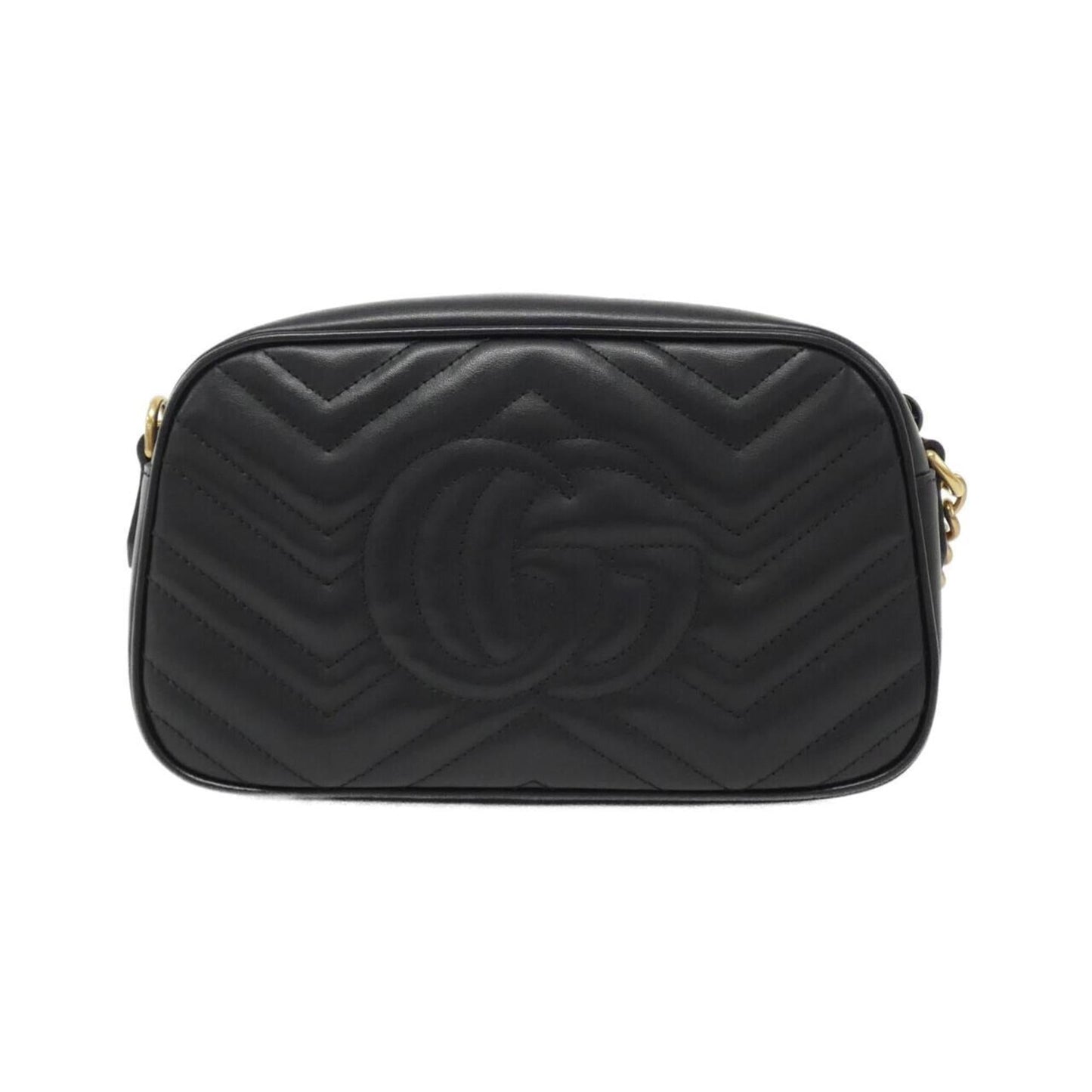 Gucci Gg Marmont Black Quilting Leather Shoulder Bag