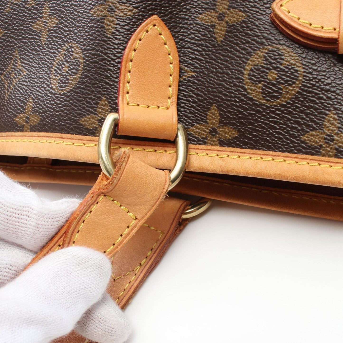Louis Vuitton Brown Monogram Coated Canvas Shoulder Bag