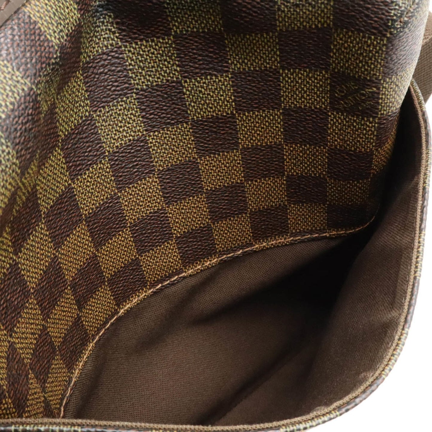 Louis Vuitton Brown Pvc Shoulder Bag