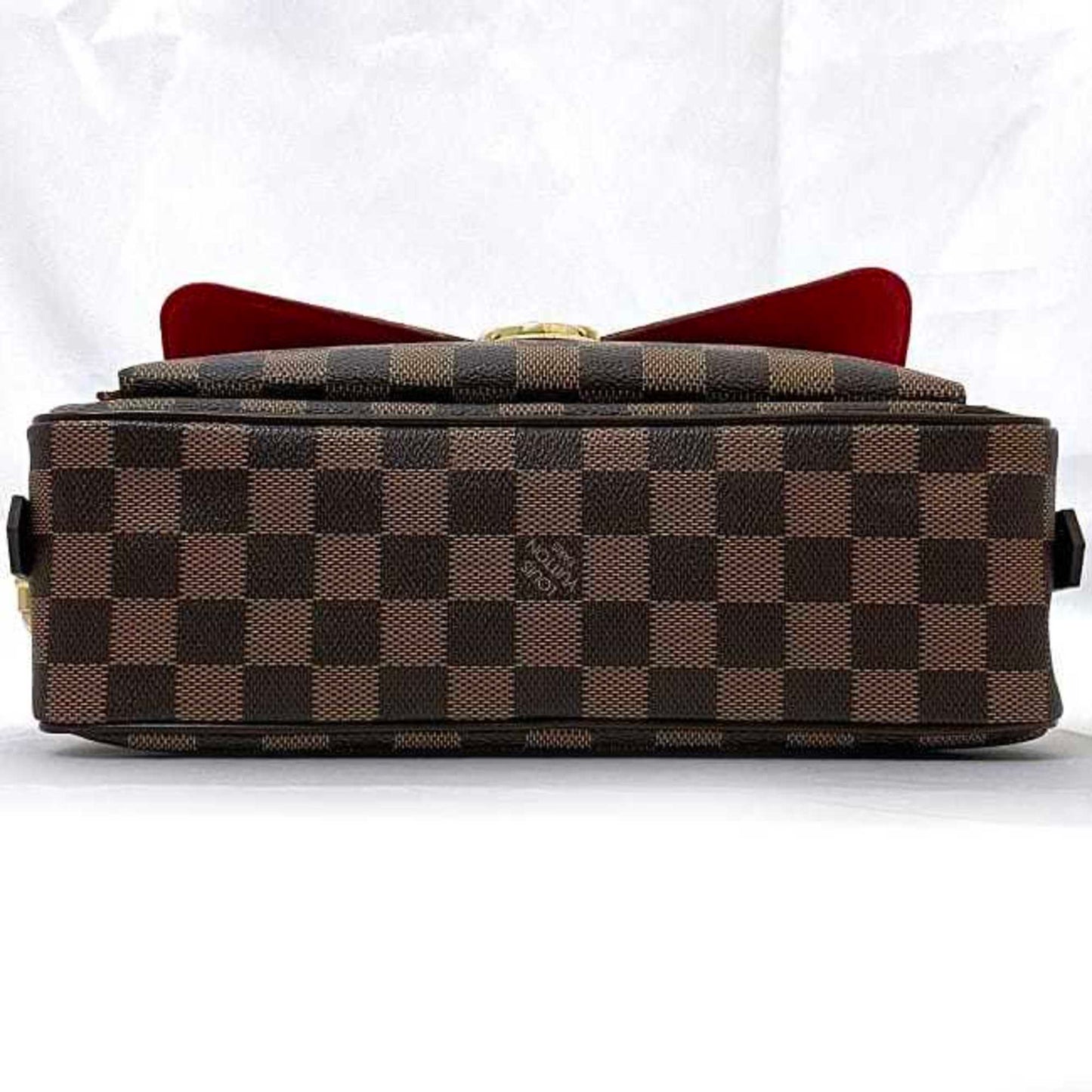 Louis Vuitton Damier Brown Damier Canvas Ebene Galle Damier Canvas Shoulder Bag