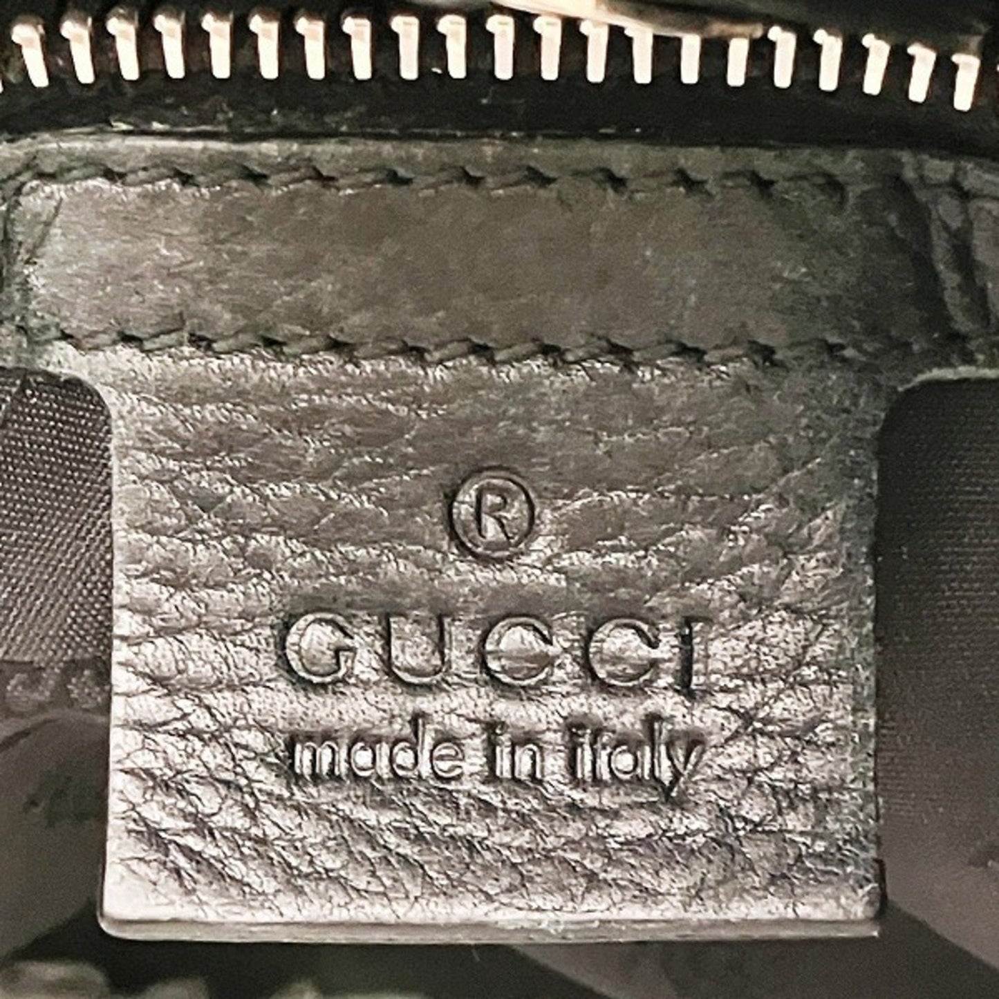 Gucci Black Nylon Handbag Tote Bag
