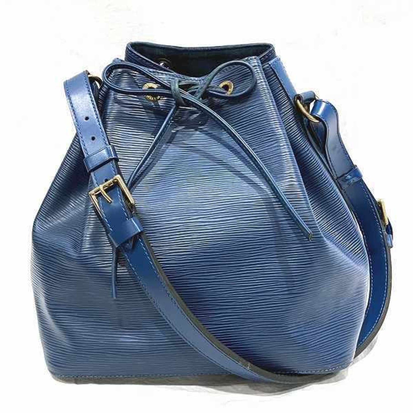Louis Vuitton Epi Toledo Blue Epi Leather Shoulder Bag ()