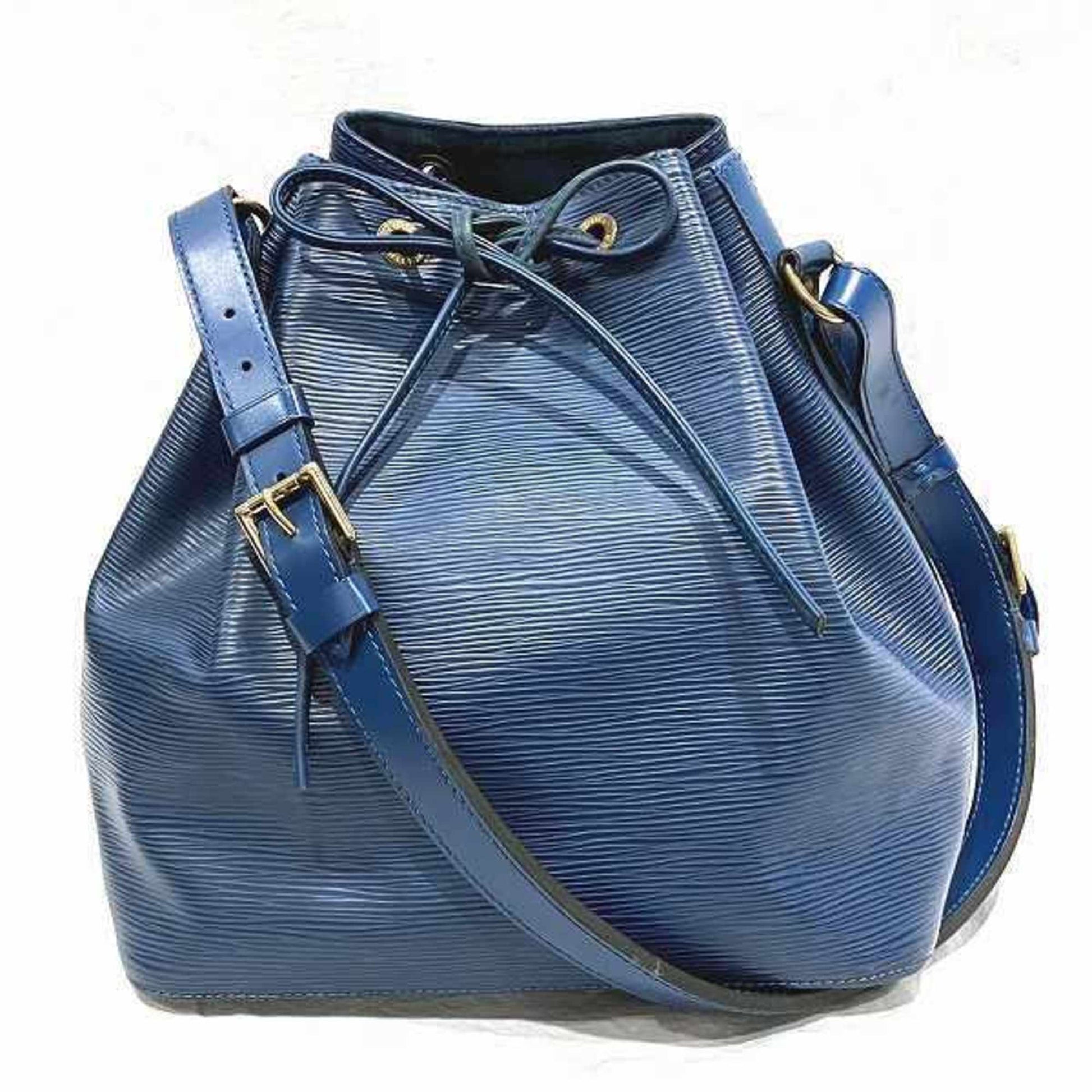 Louis Vuitton Epi Toledo Blue Epi Leather Shoulder Bag ()