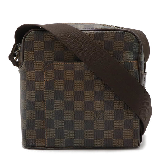 Louis Vuitton Brown Damier Canvas Pvc Pochette Shoulder Bag ()